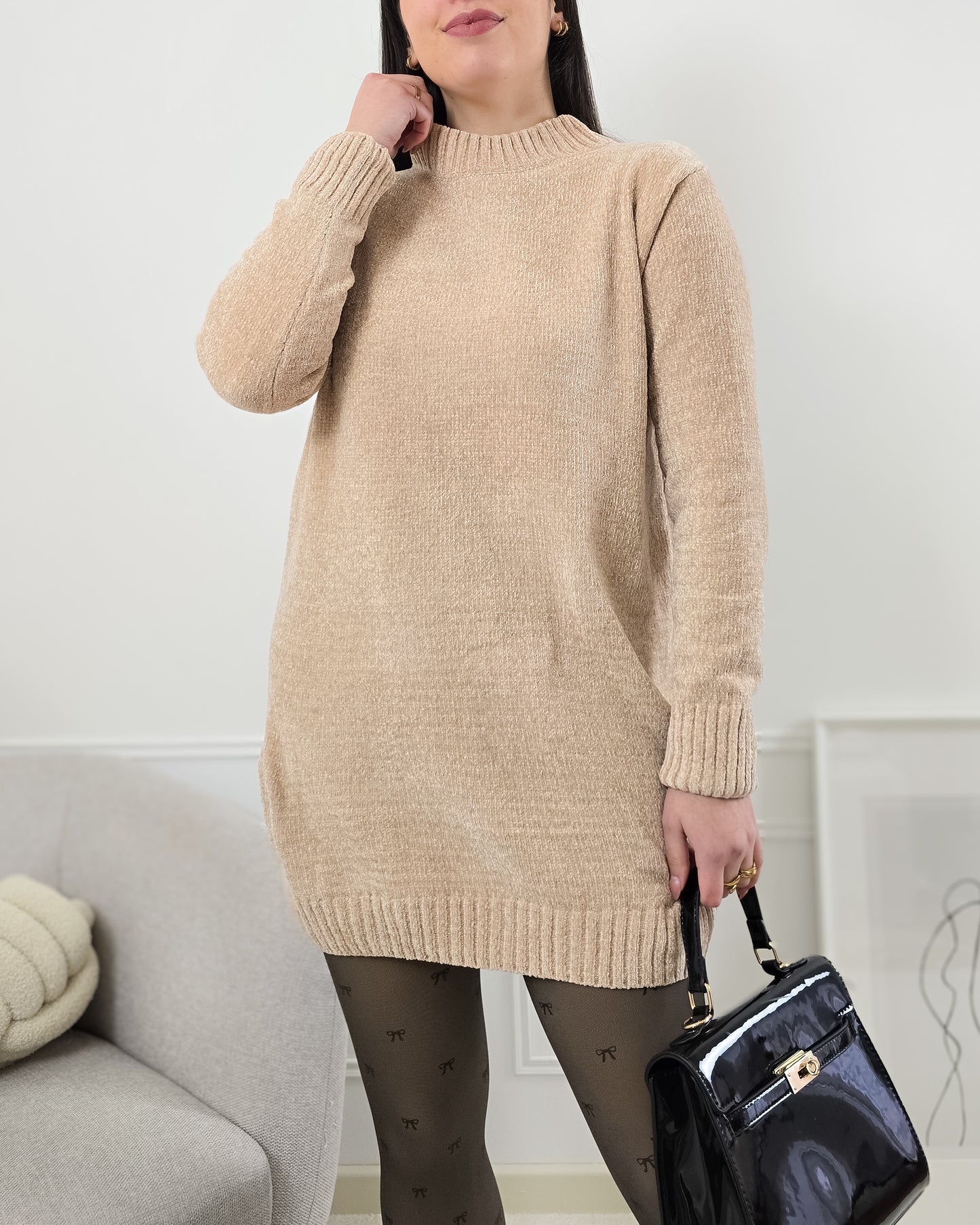 VESTIDO GOLDIE BEIGE