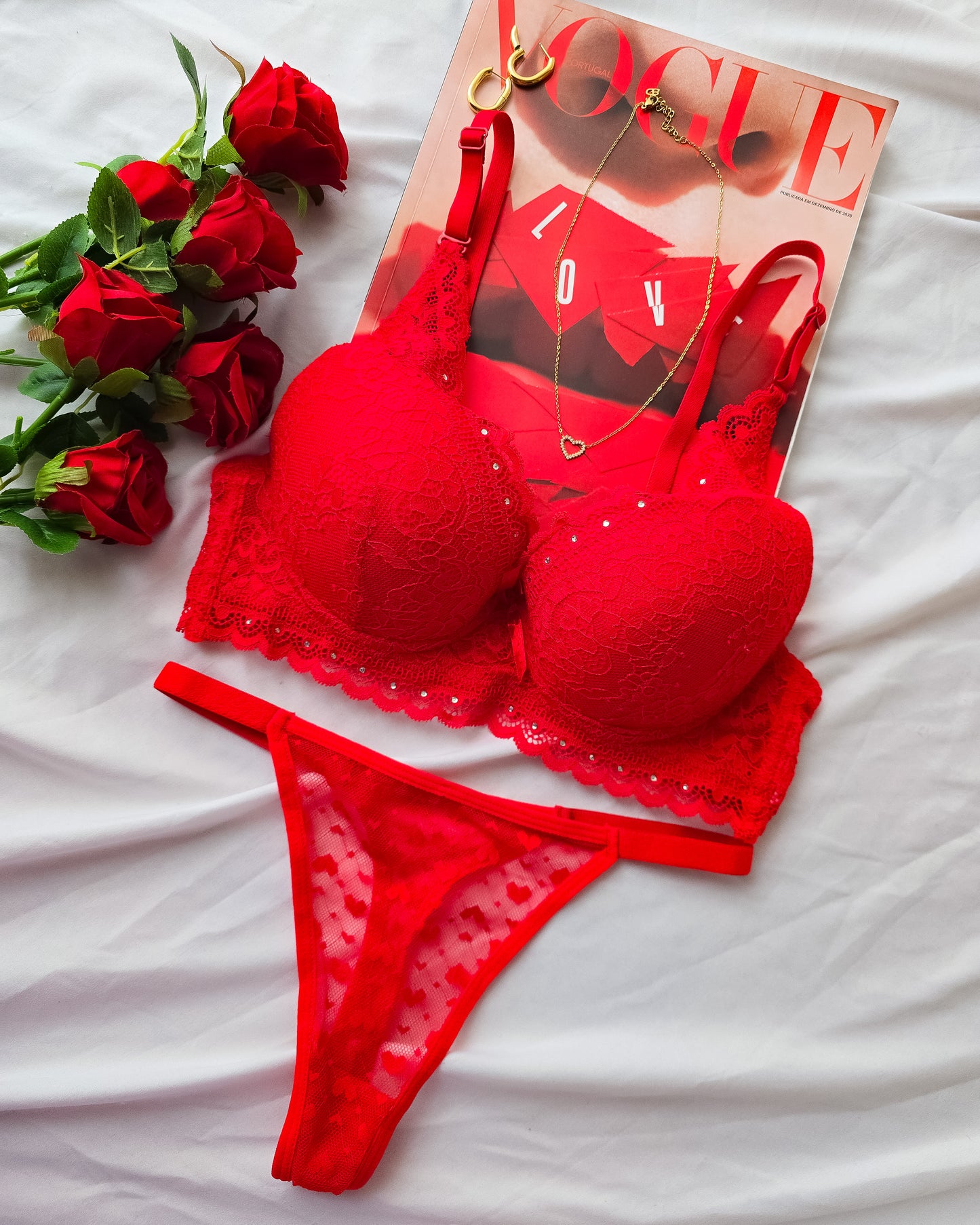 CONJUNTO DELFINA + OFERTA de caixa e miminho