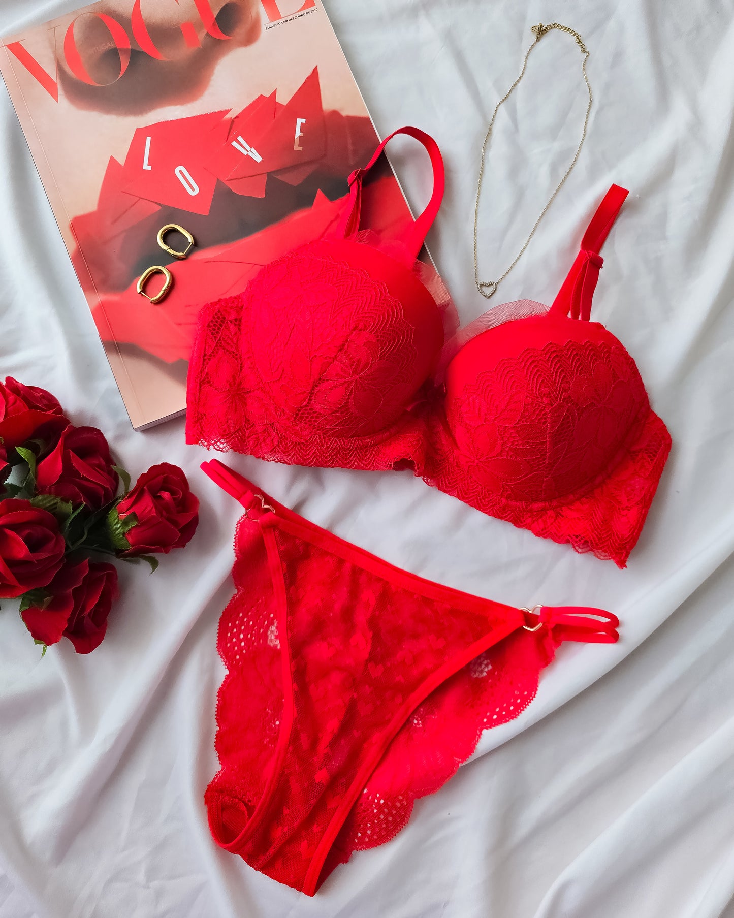 CONJUNTO FLORIANNA + OFERTA de caixa e miminho