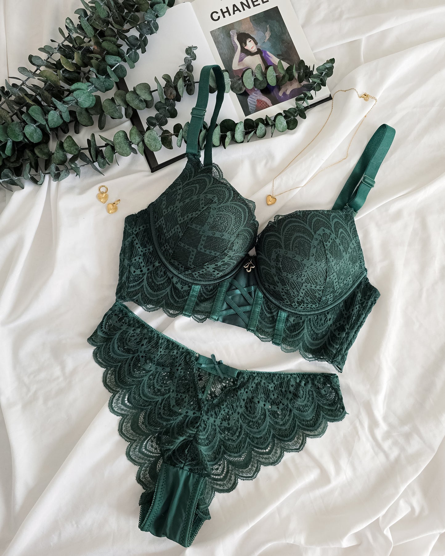 CONJUNTO AUREA GREEN PUSH UP
