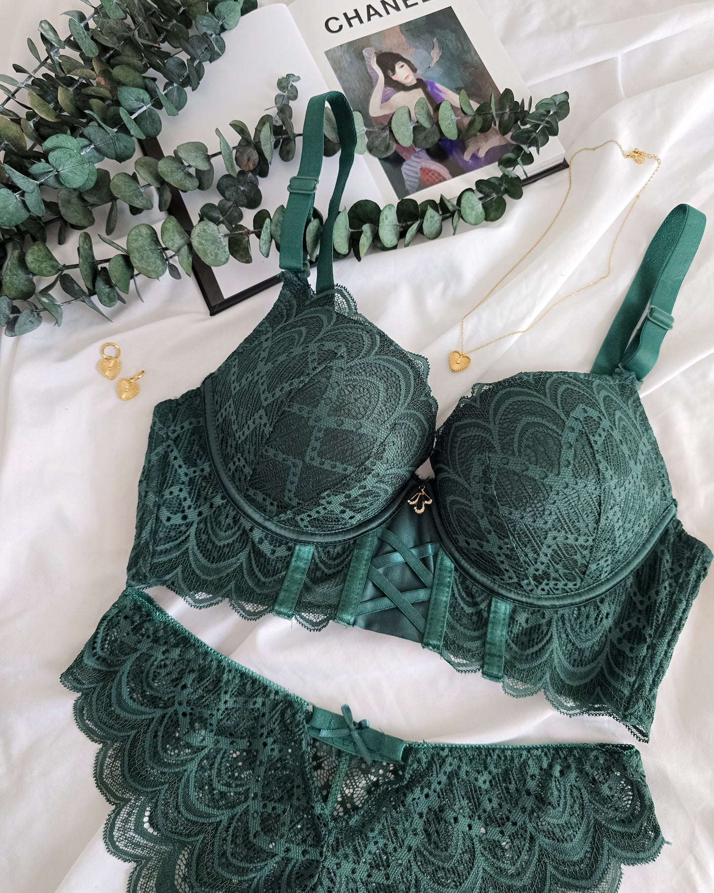 CONJUNTO AUREA GREEN PUSH UP