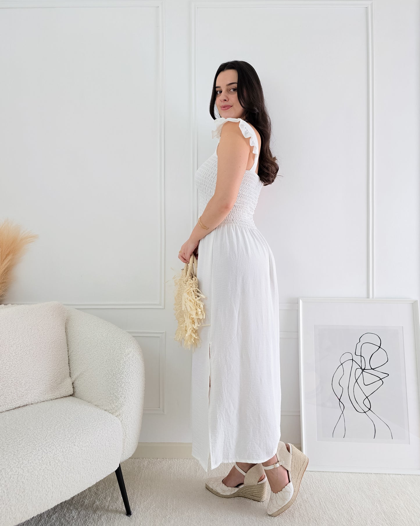 VESTIDO HEIDI WHITE