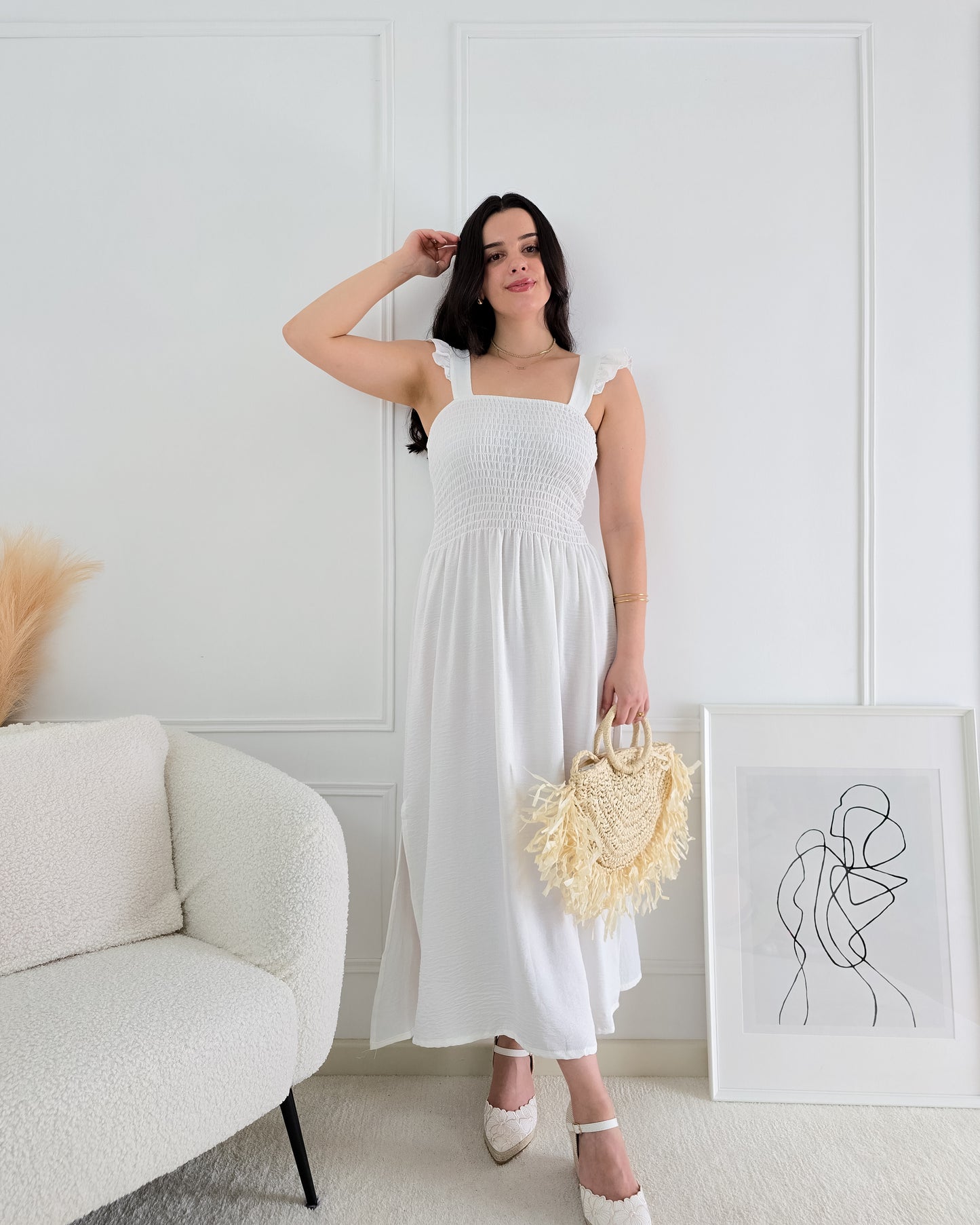 VESTIDO HEIDI WHITE