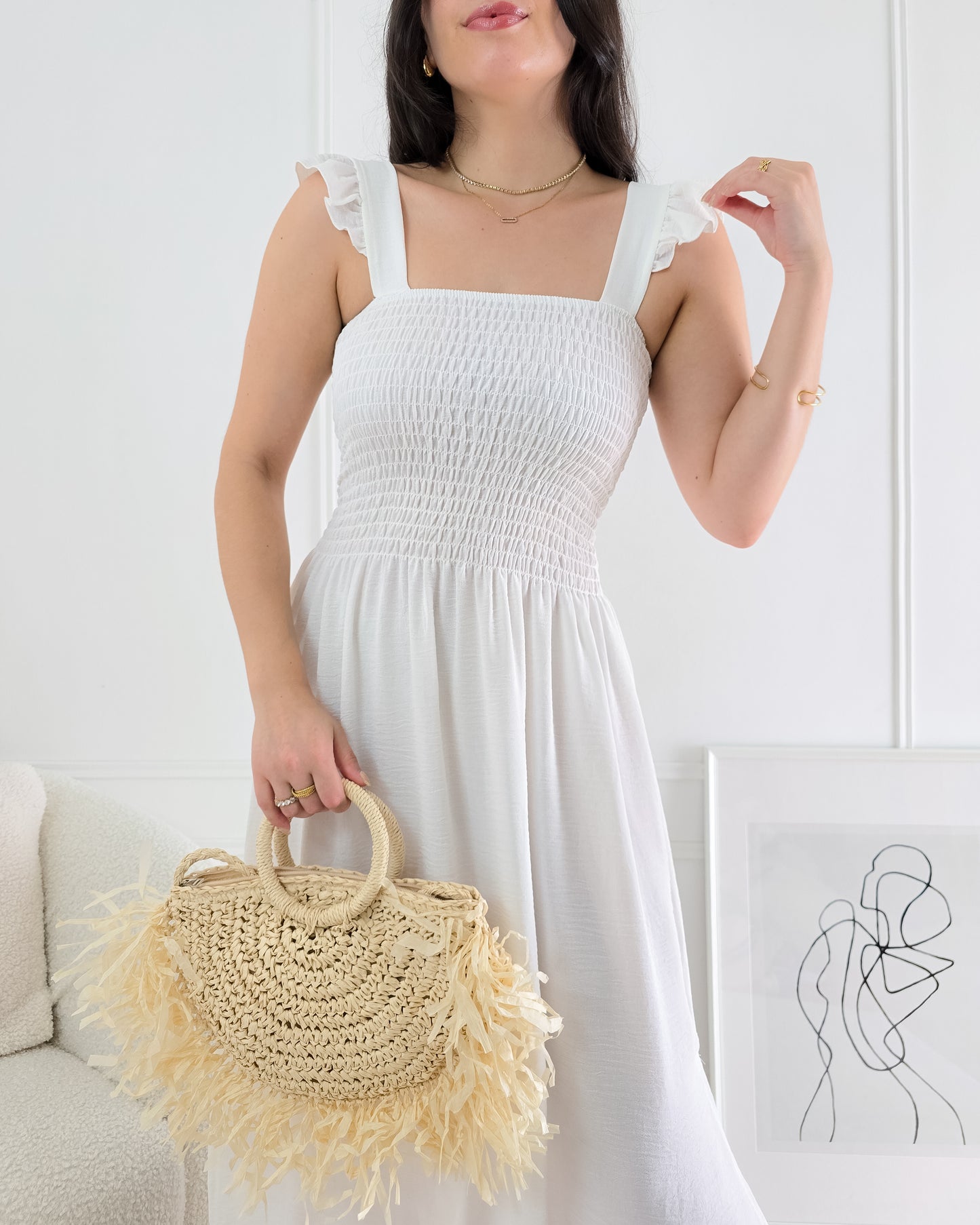 VESTIDO HEIDI WHITE