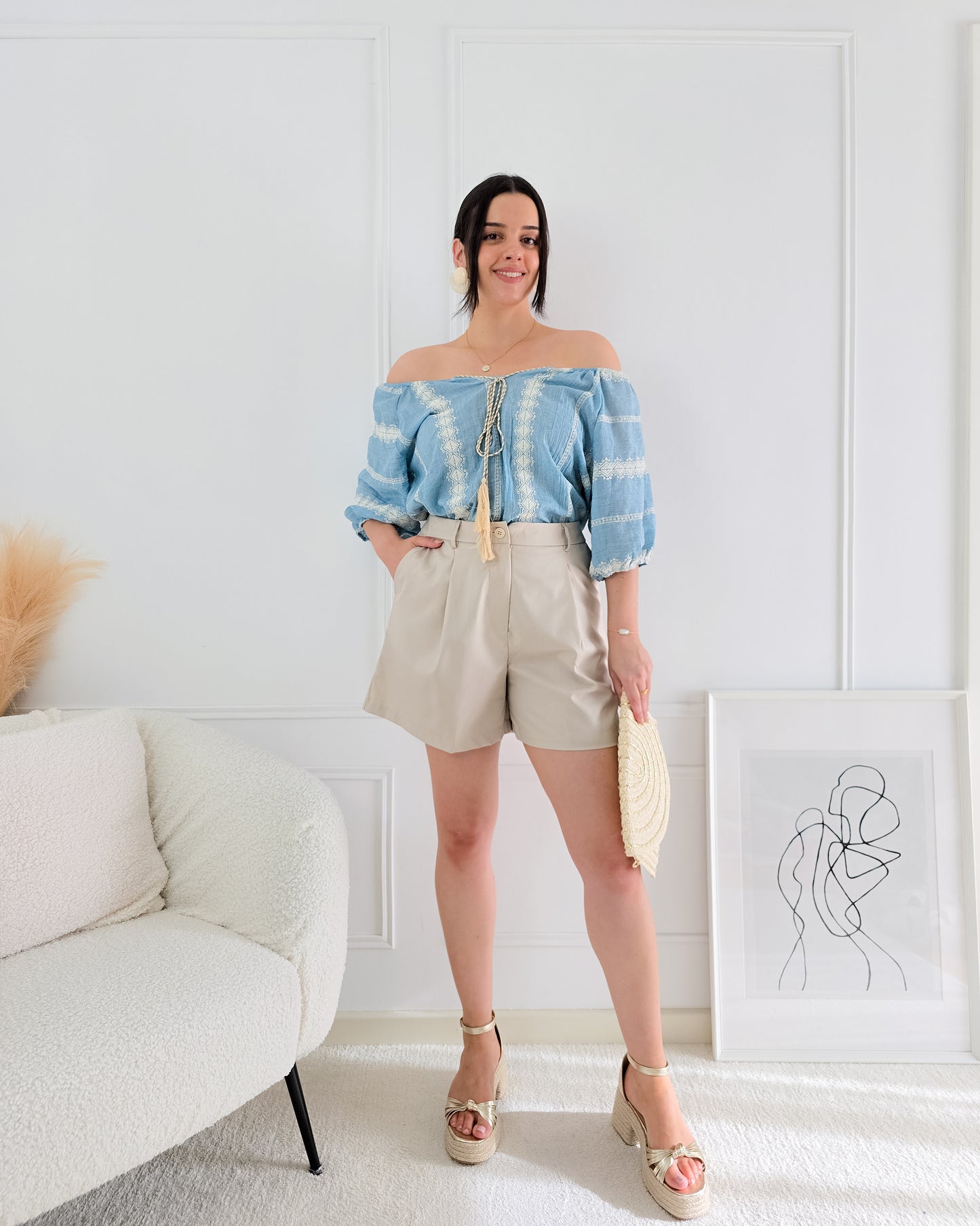 BLUSA LEONOR BLUE