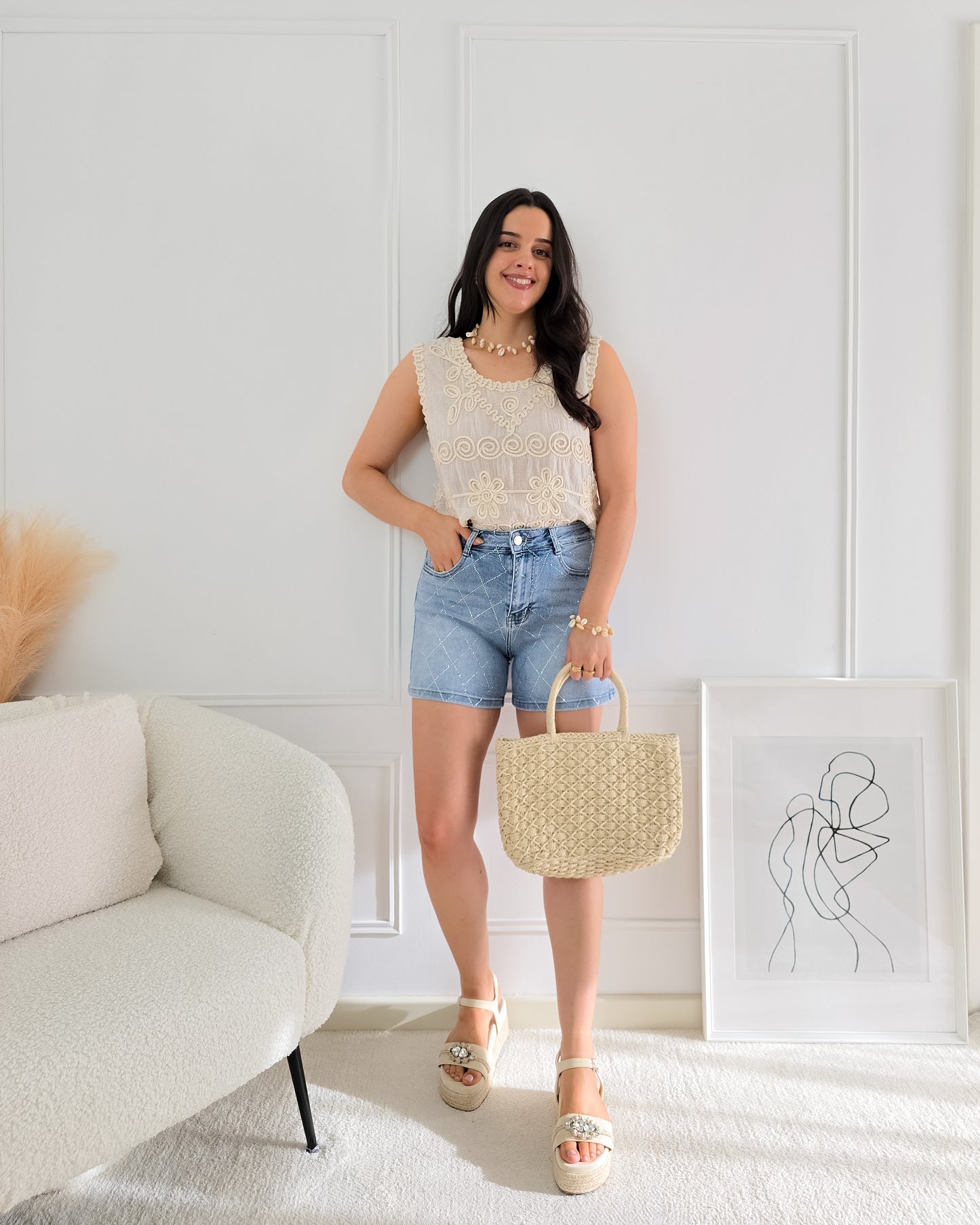 BLUSA ODETE BEIGE