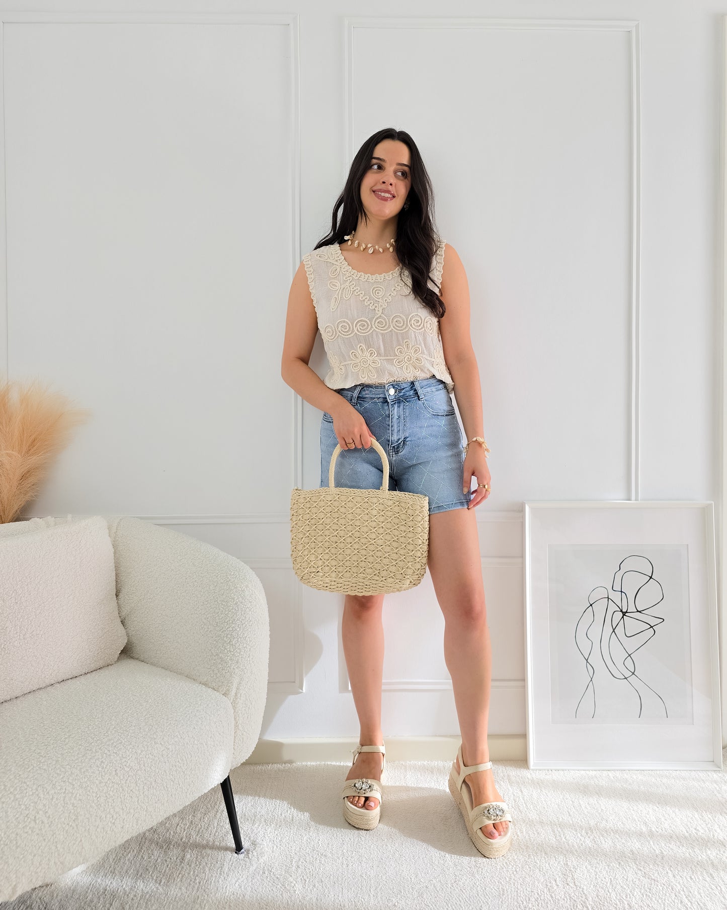 BLUSA ODETE BEIGE