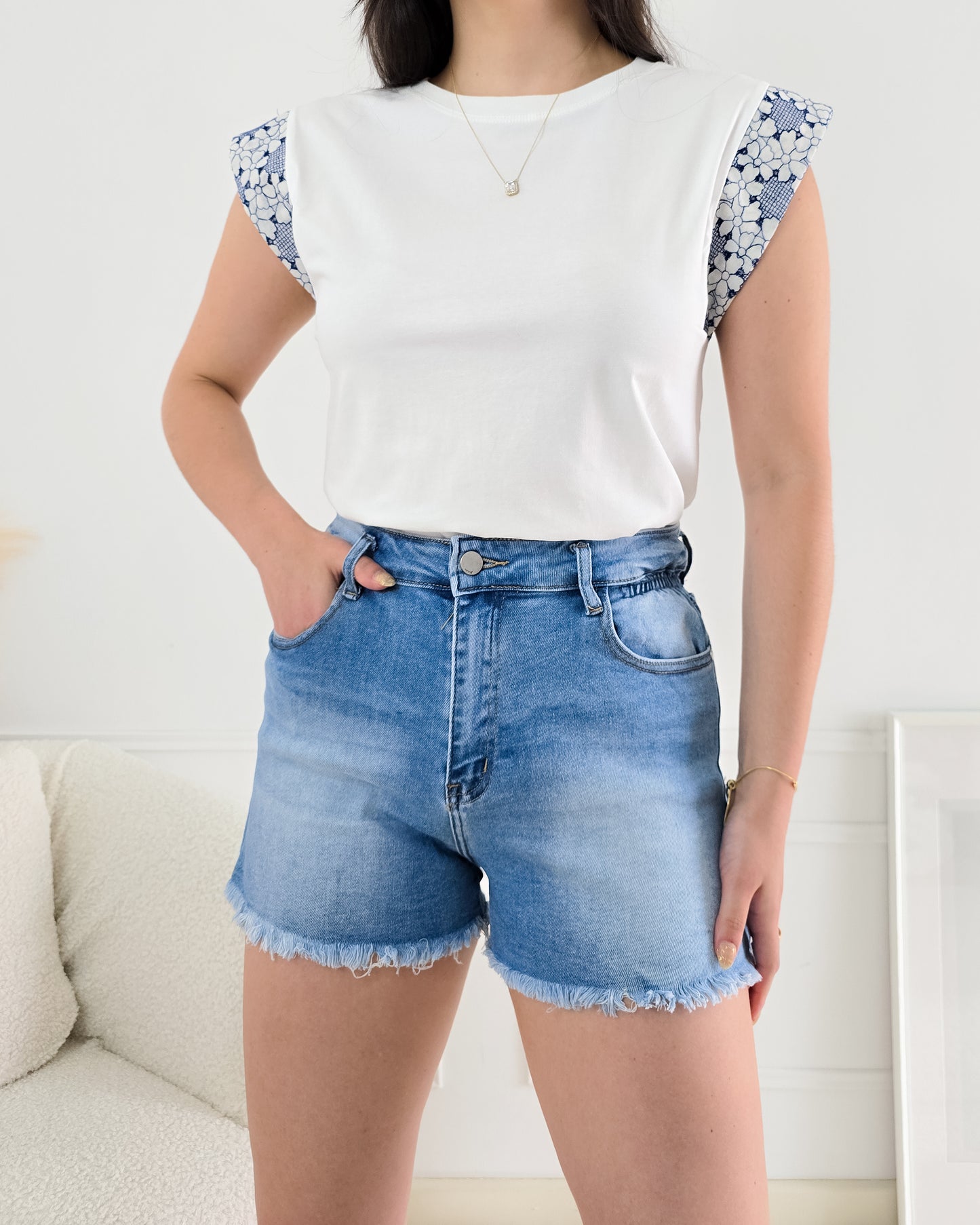 T-SHIRT OLIVIA WHITE