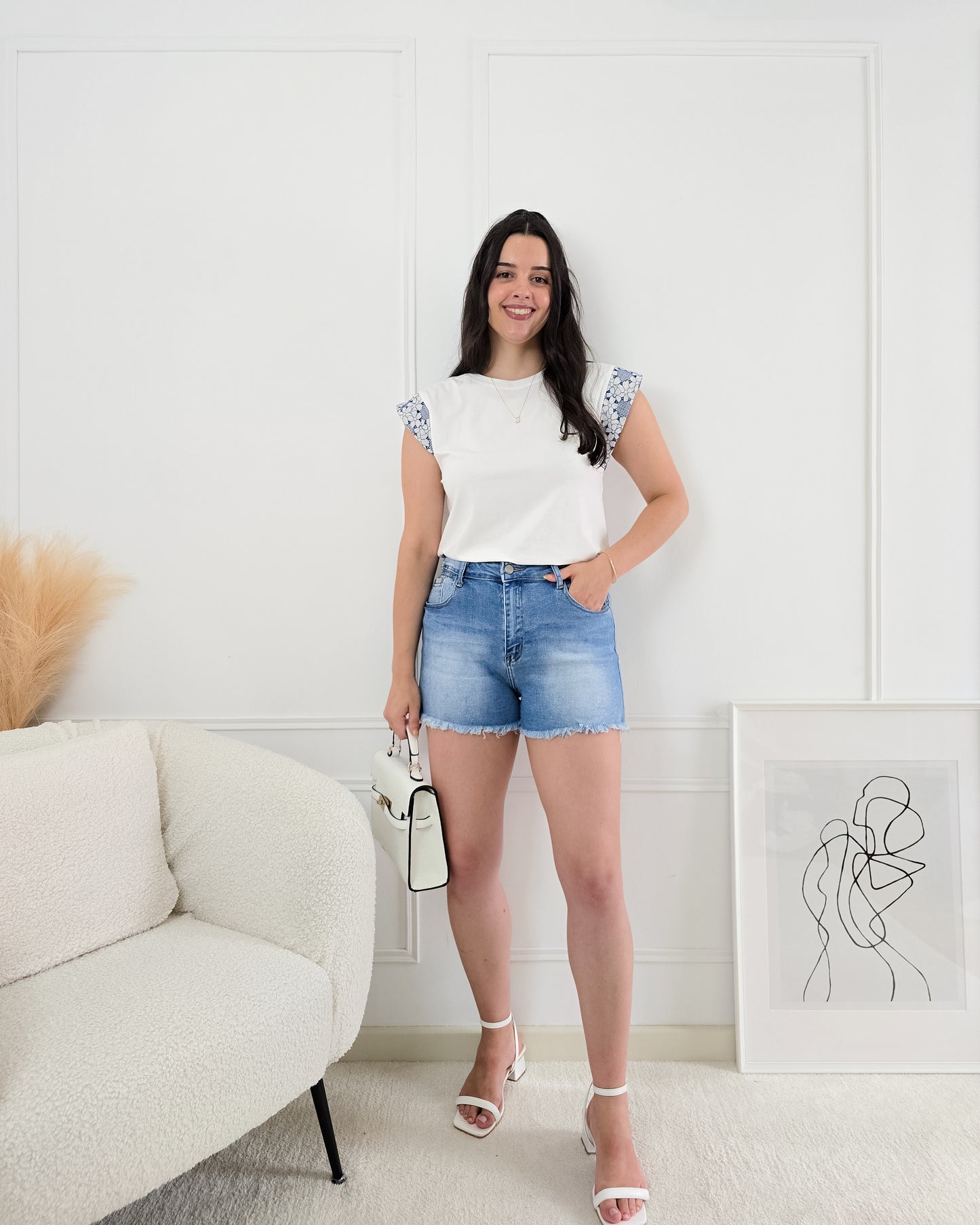 T-SHIRT OLIVIA WHITE