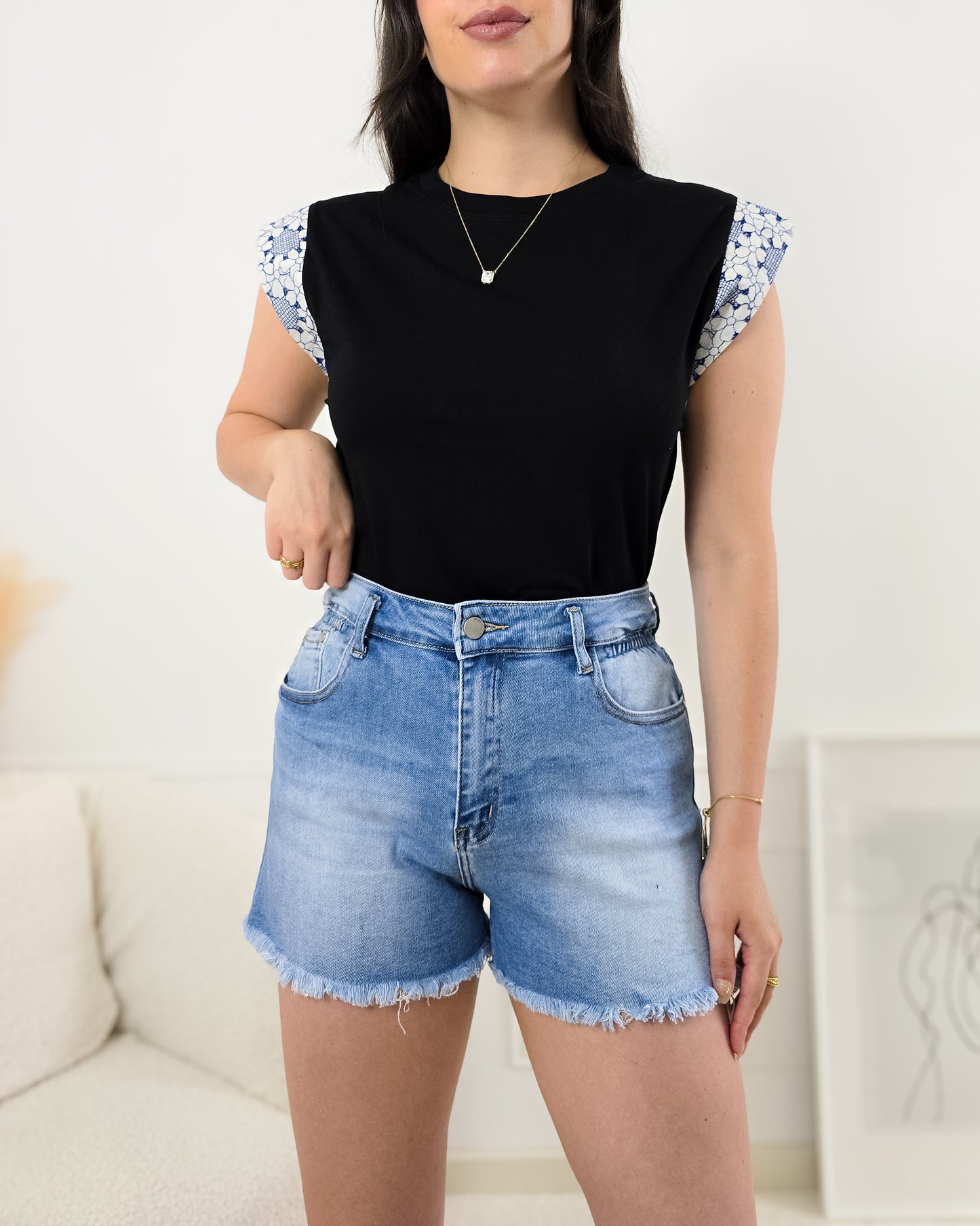 T-SHIRT OLIVIA BLACK