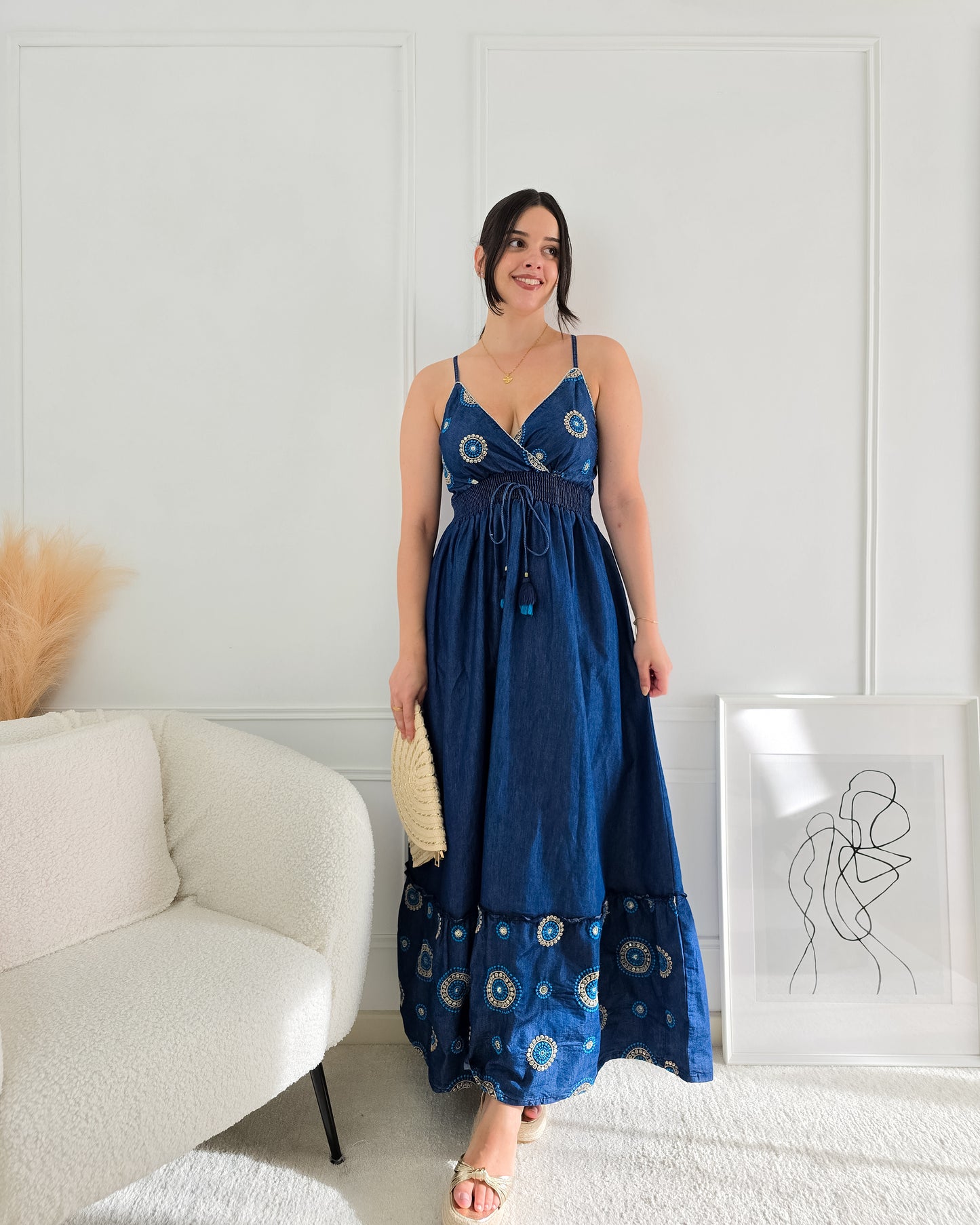 VESTIDO ARMANDA BLUE