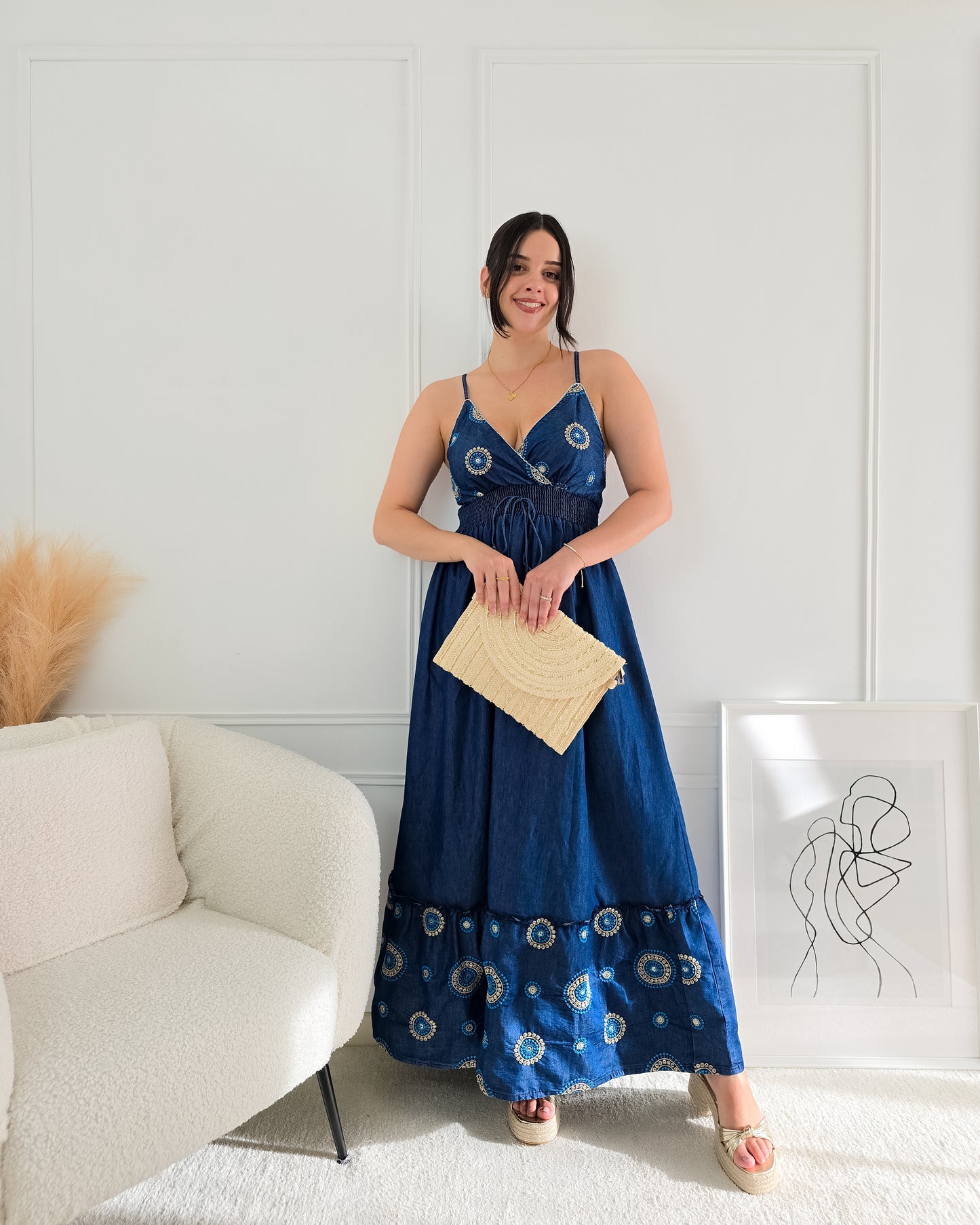 VESTIDO ARMANDA BLUE