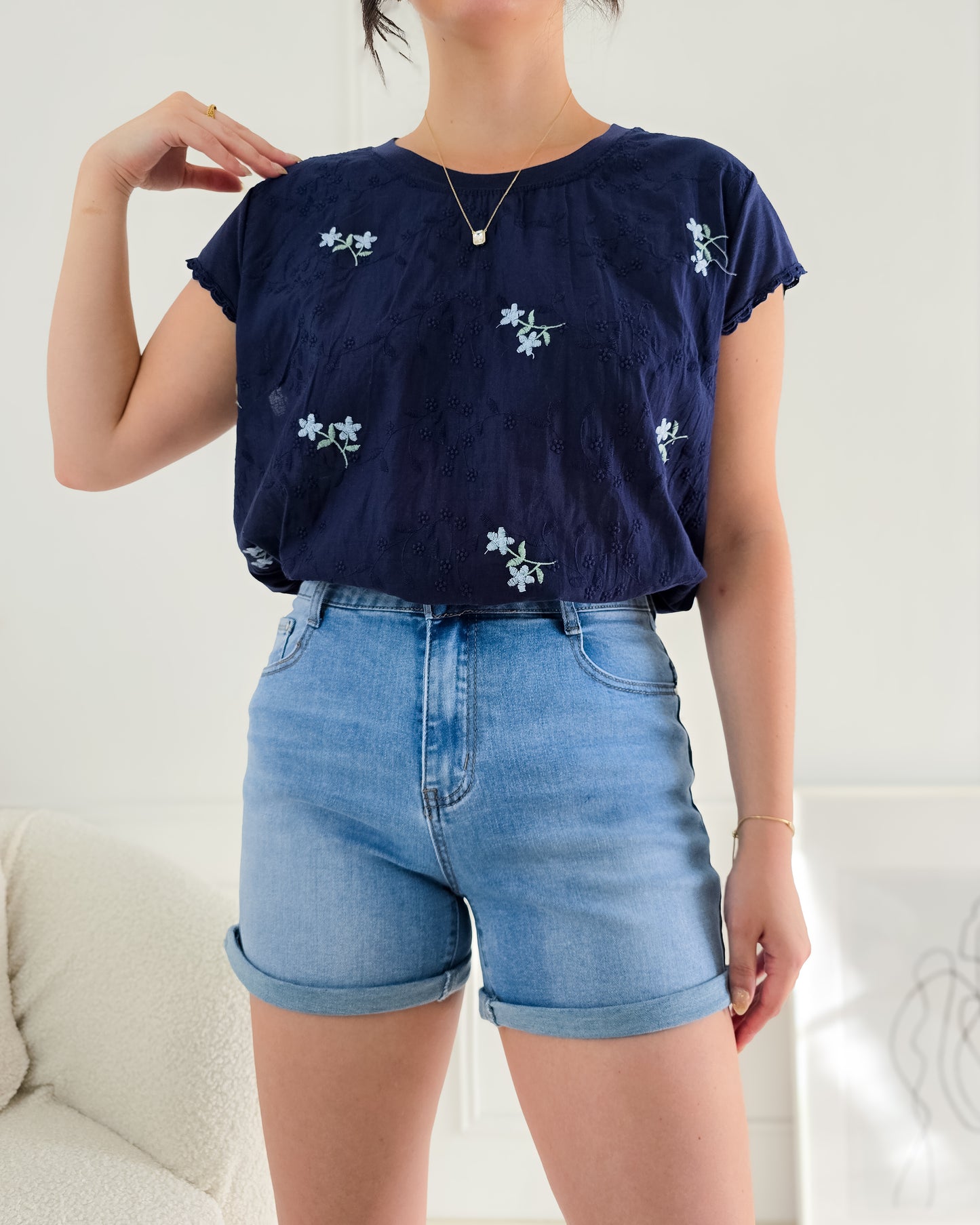 BLUSA RAFAELA BLUE