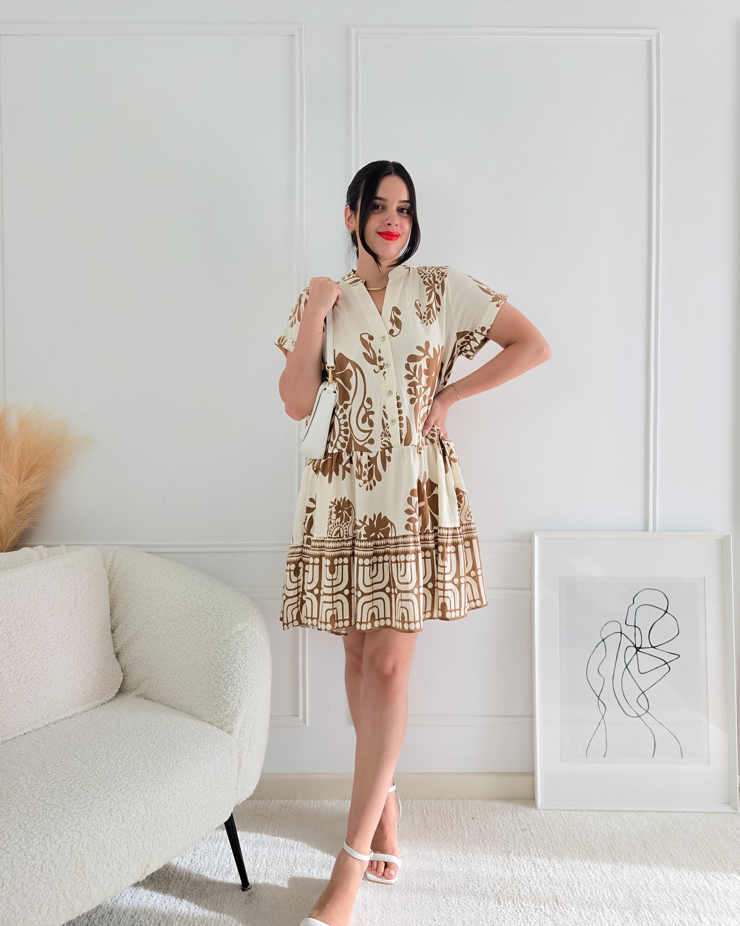 VESTIDO EUNICE BEIGE