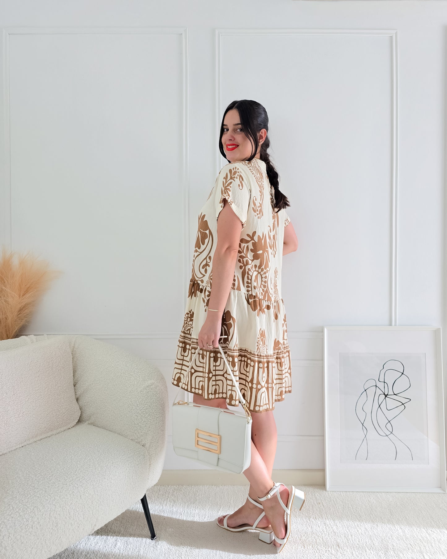 VESTIDO EUNICE BEIGE