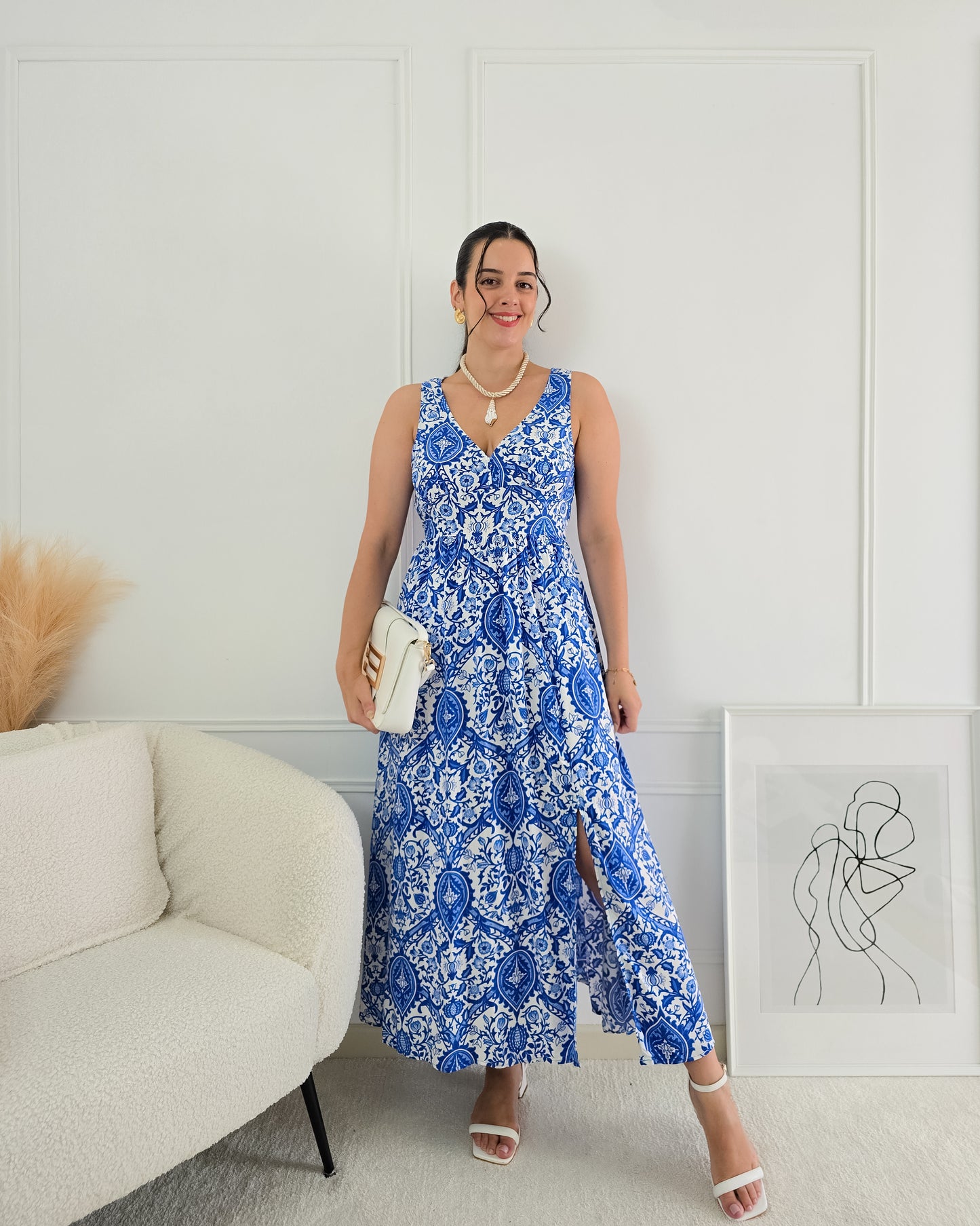VESTIDO ARMINDA BLUE