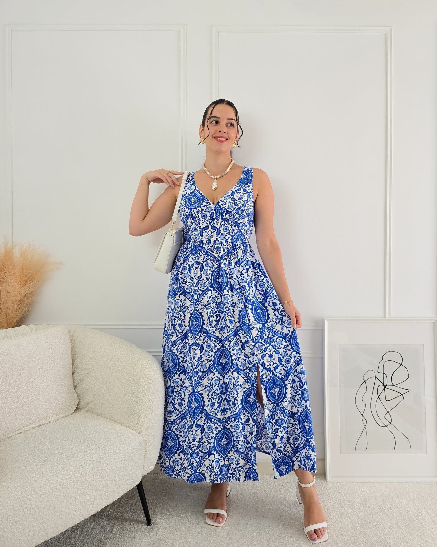 VESTIDO ARMINDA BLUE
