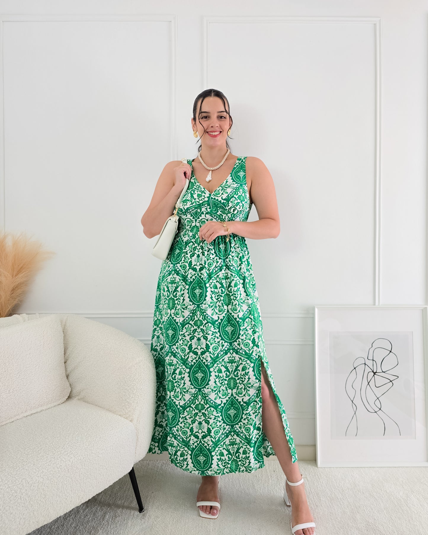VESTIDO ARMINDA GREEN