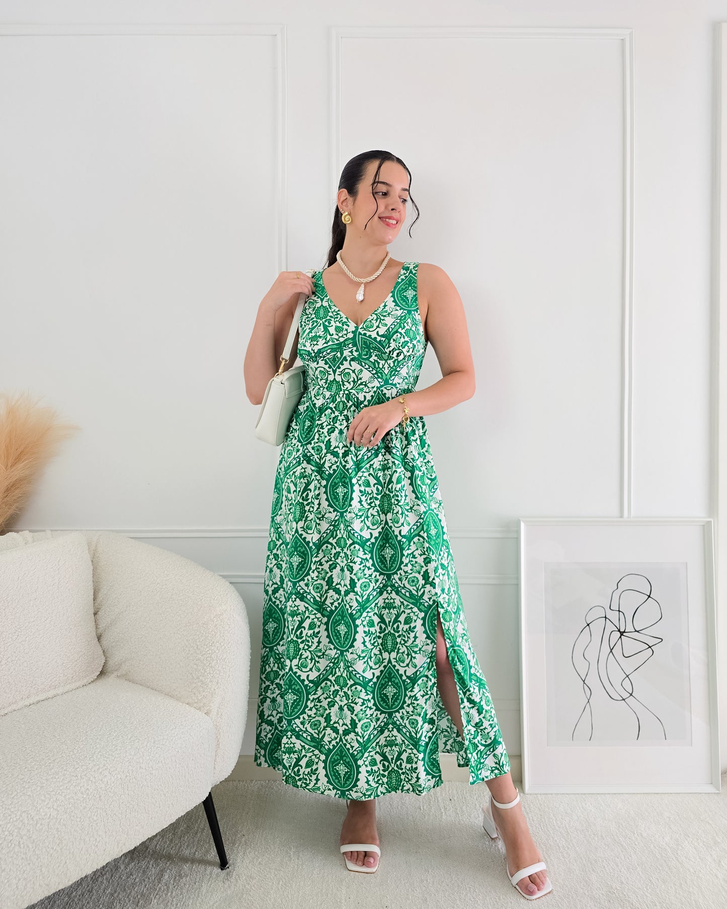 VESTIDO ARMINDA GREEN