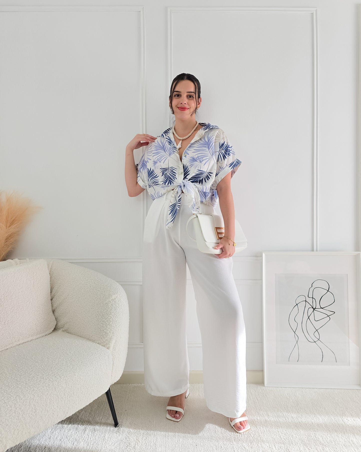 CAMISA DULCE LIGHT BLUE