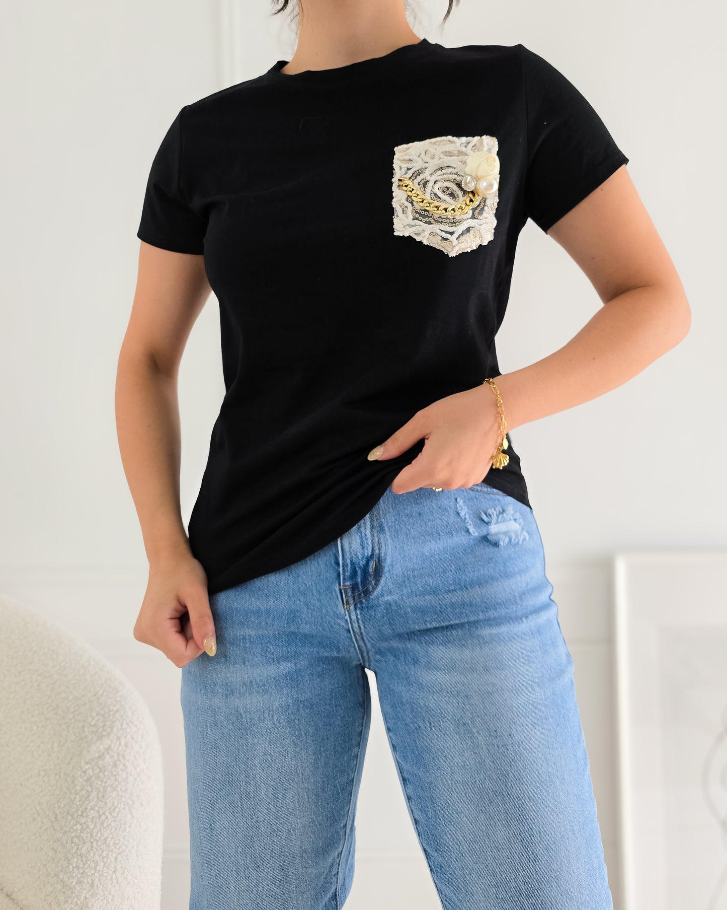 T-SHIRT VILMA BLACK