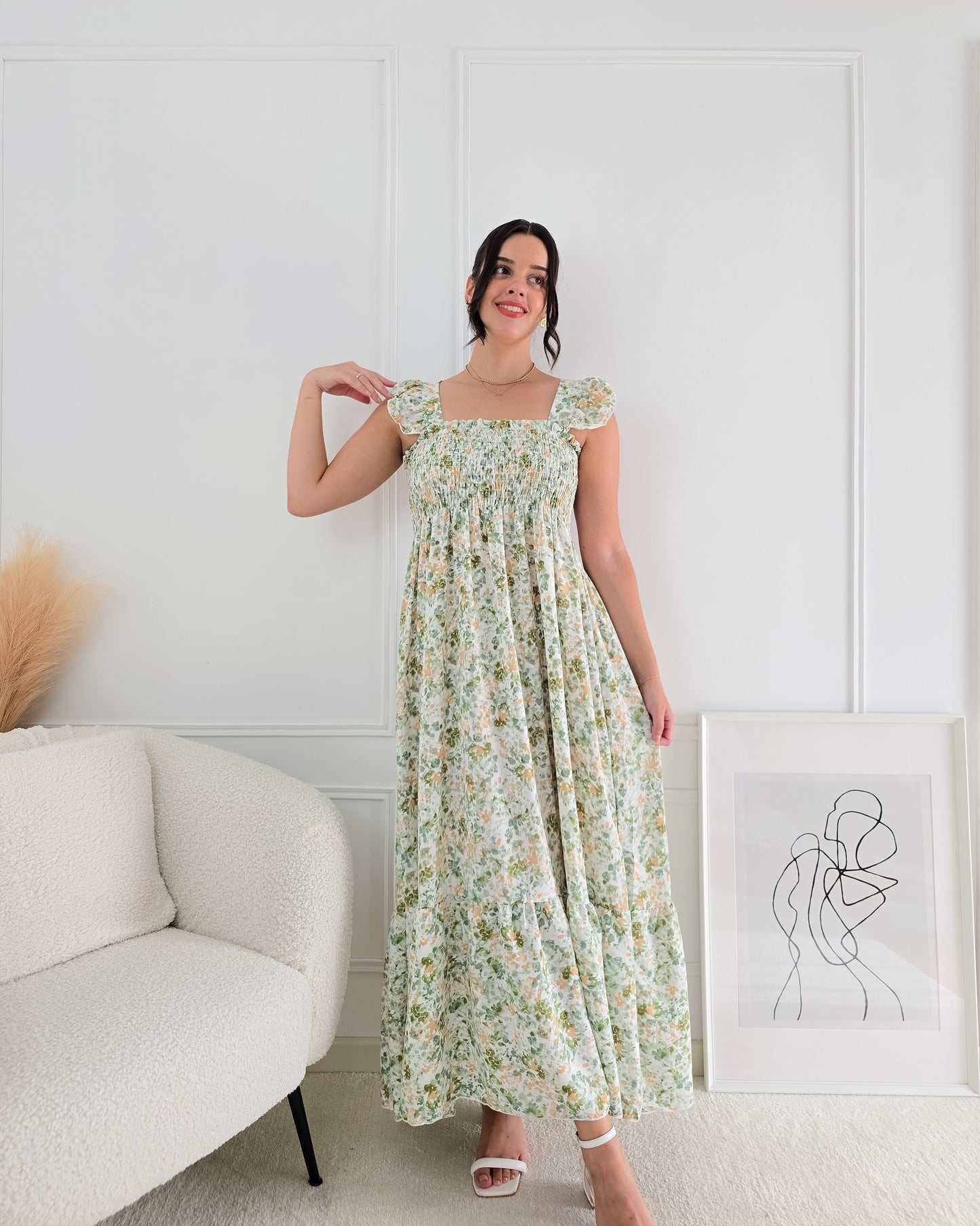 VESTIDO ALEXANDRA GREEN