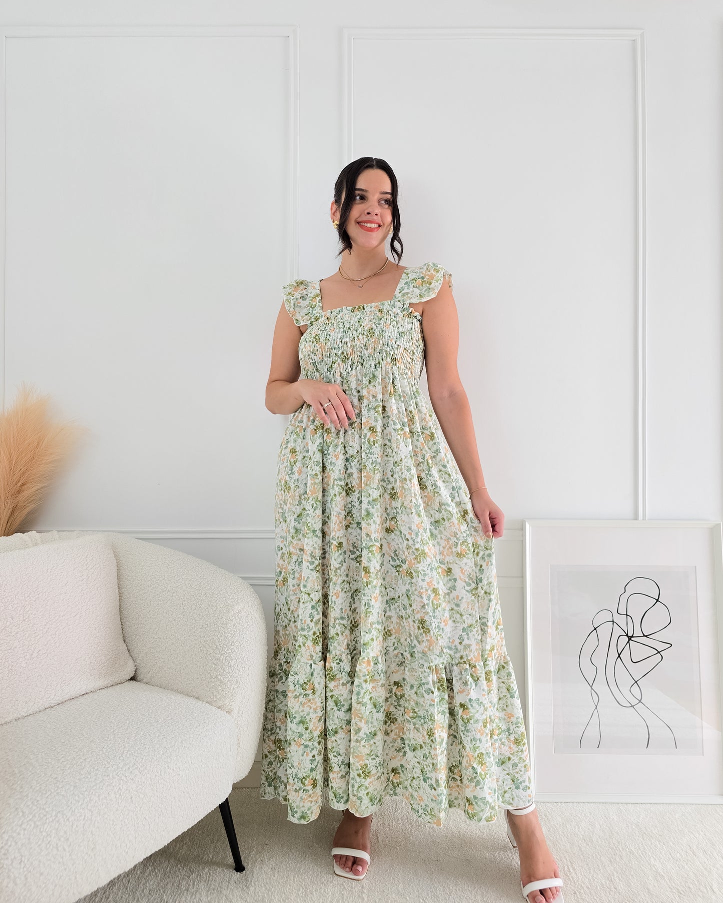 VESTIDO ALEXANDRA GREEN