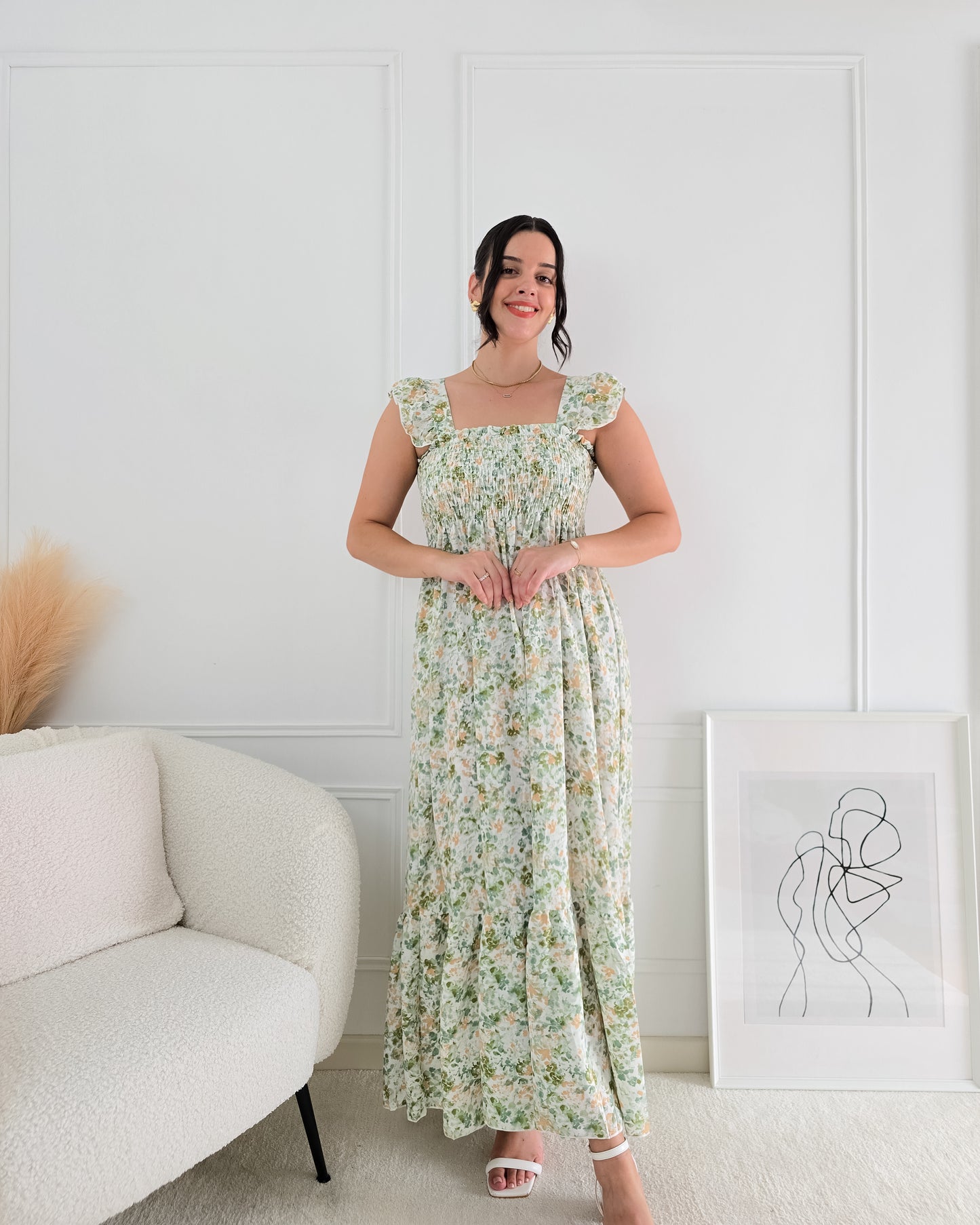 VESTIDO ALEXANDRA GREEN