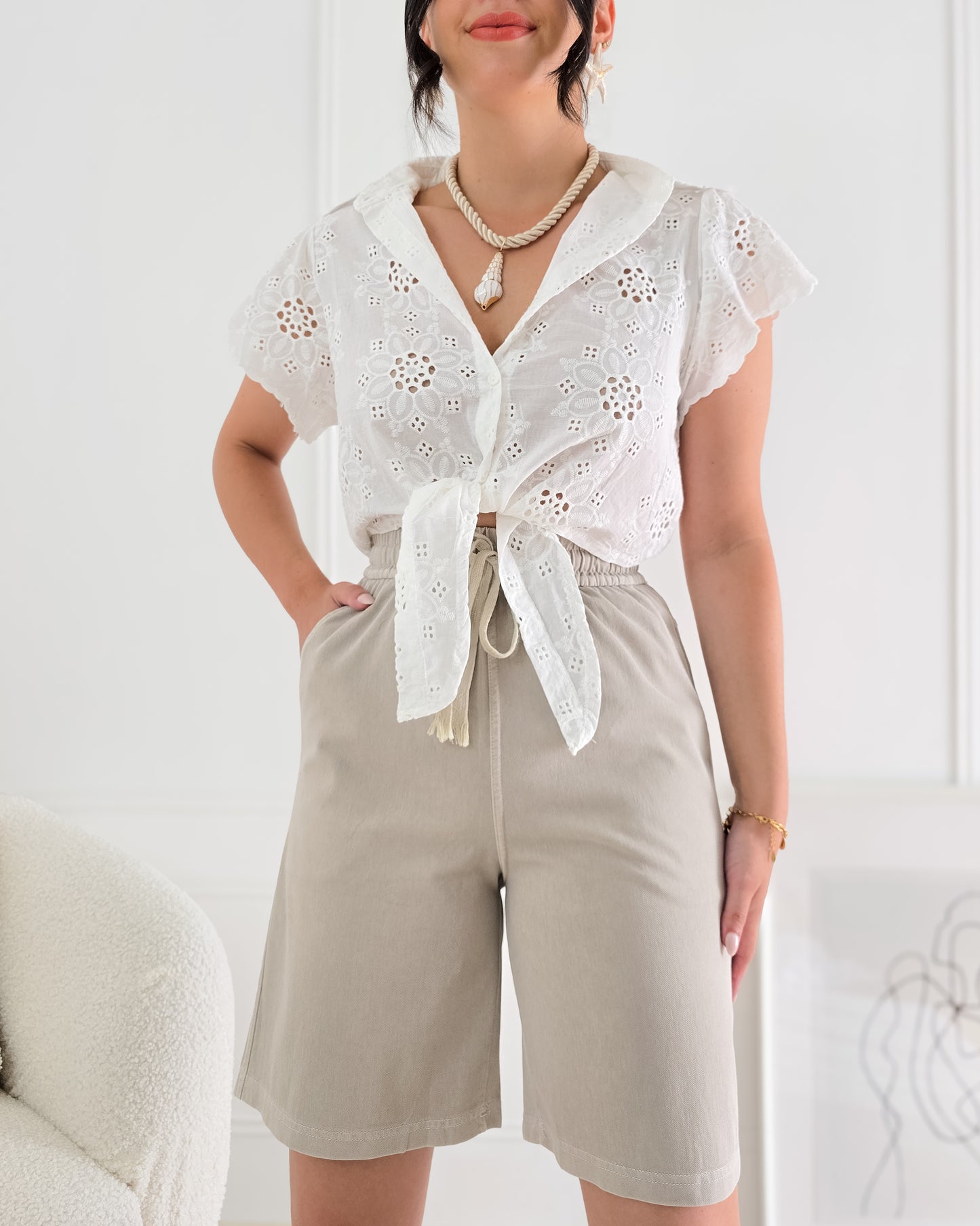 CALÇÕES MARIANA BEIGE