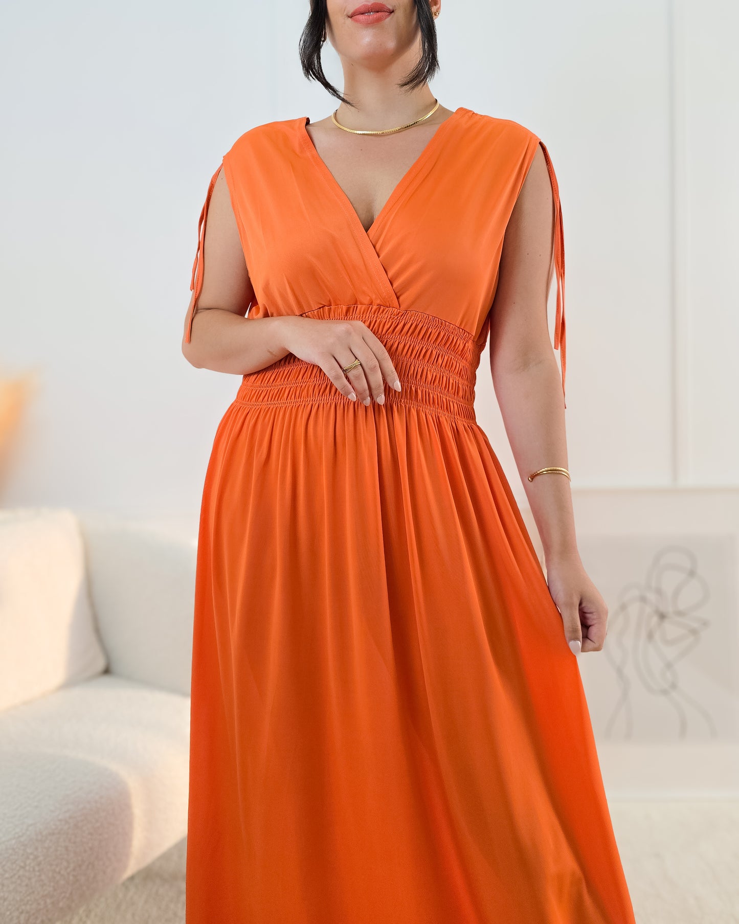 VESTIDO DEBORA ORANGE