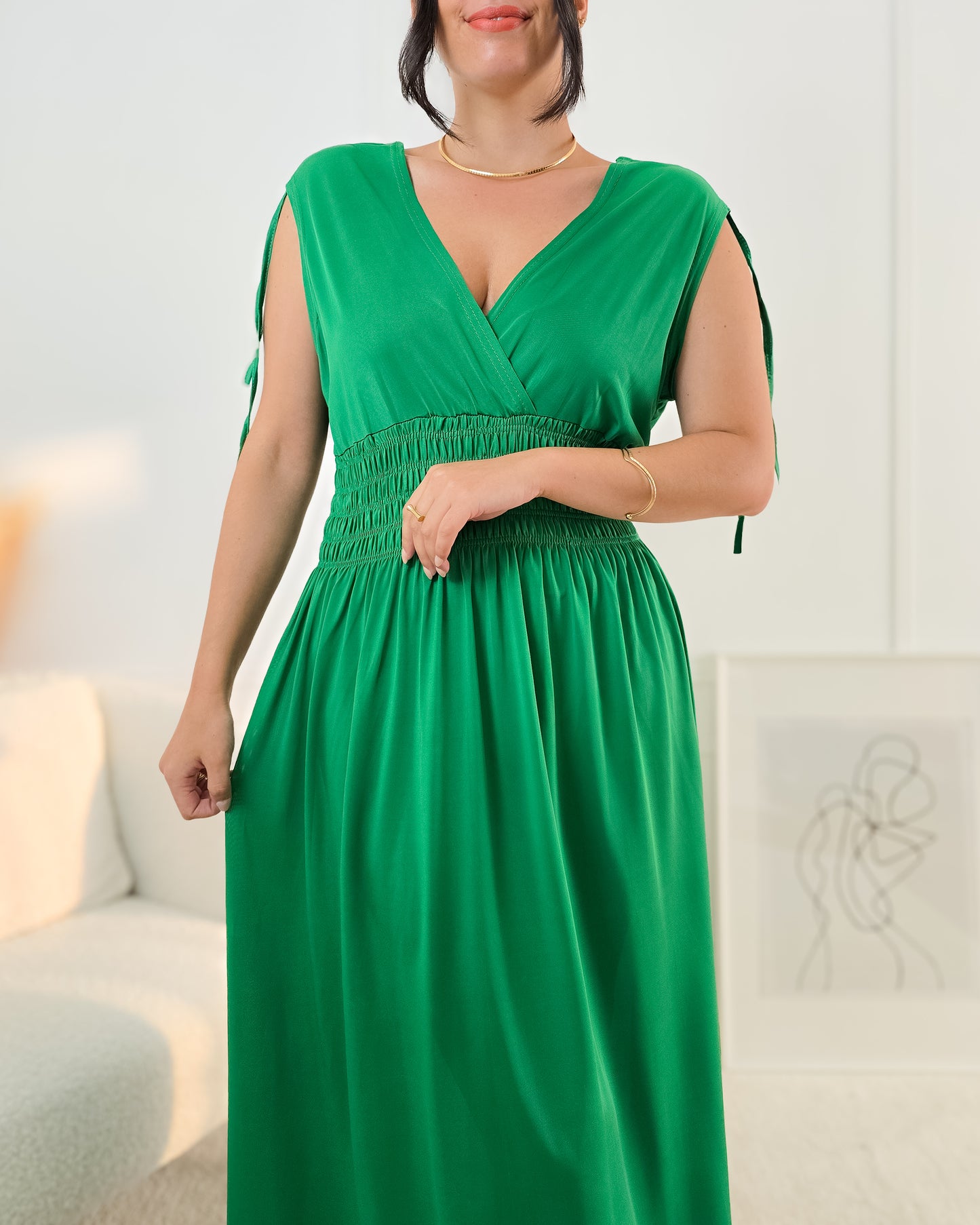 VESTIDO DEBORA GREEN