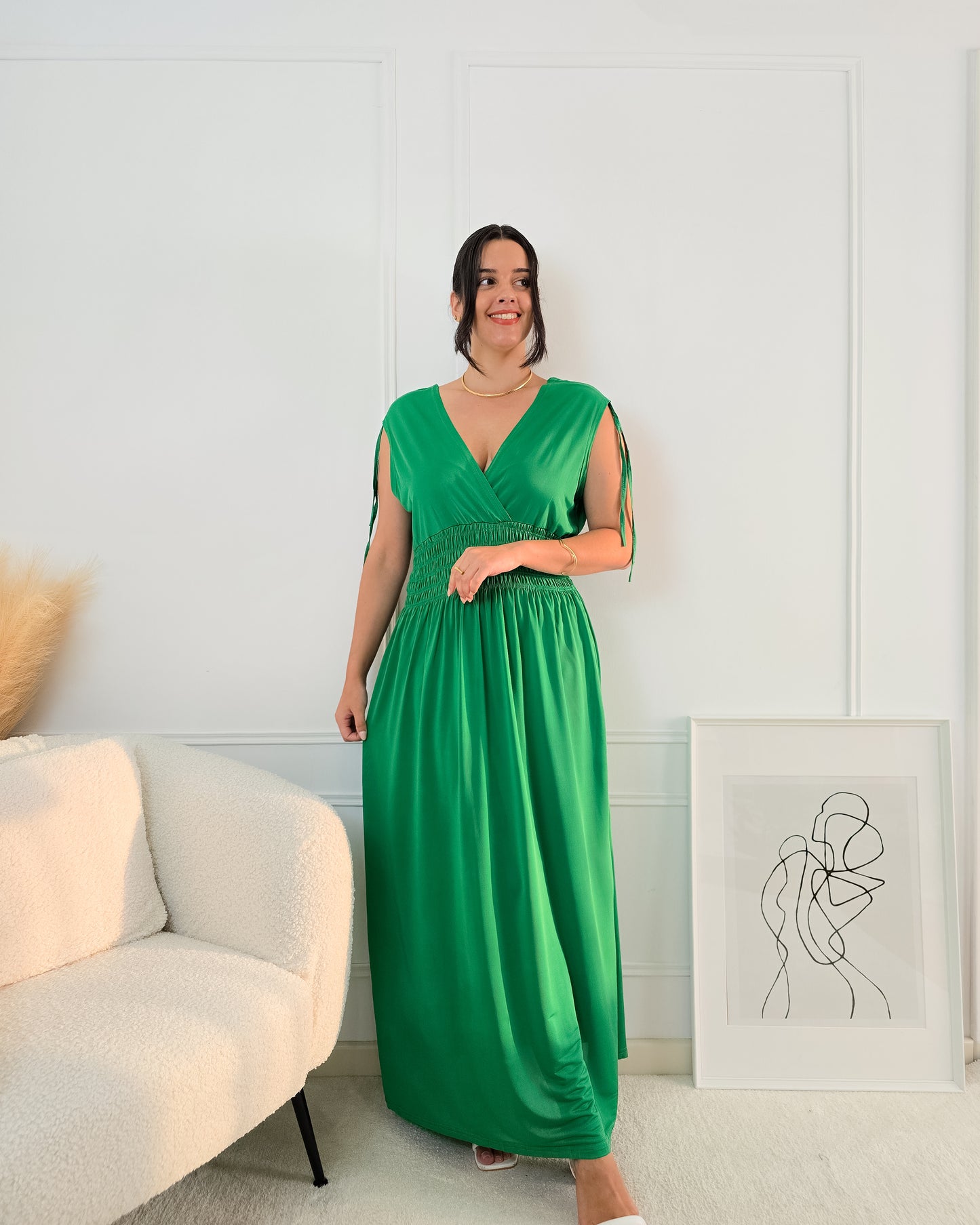 VESTIDO DEBORA GREEN