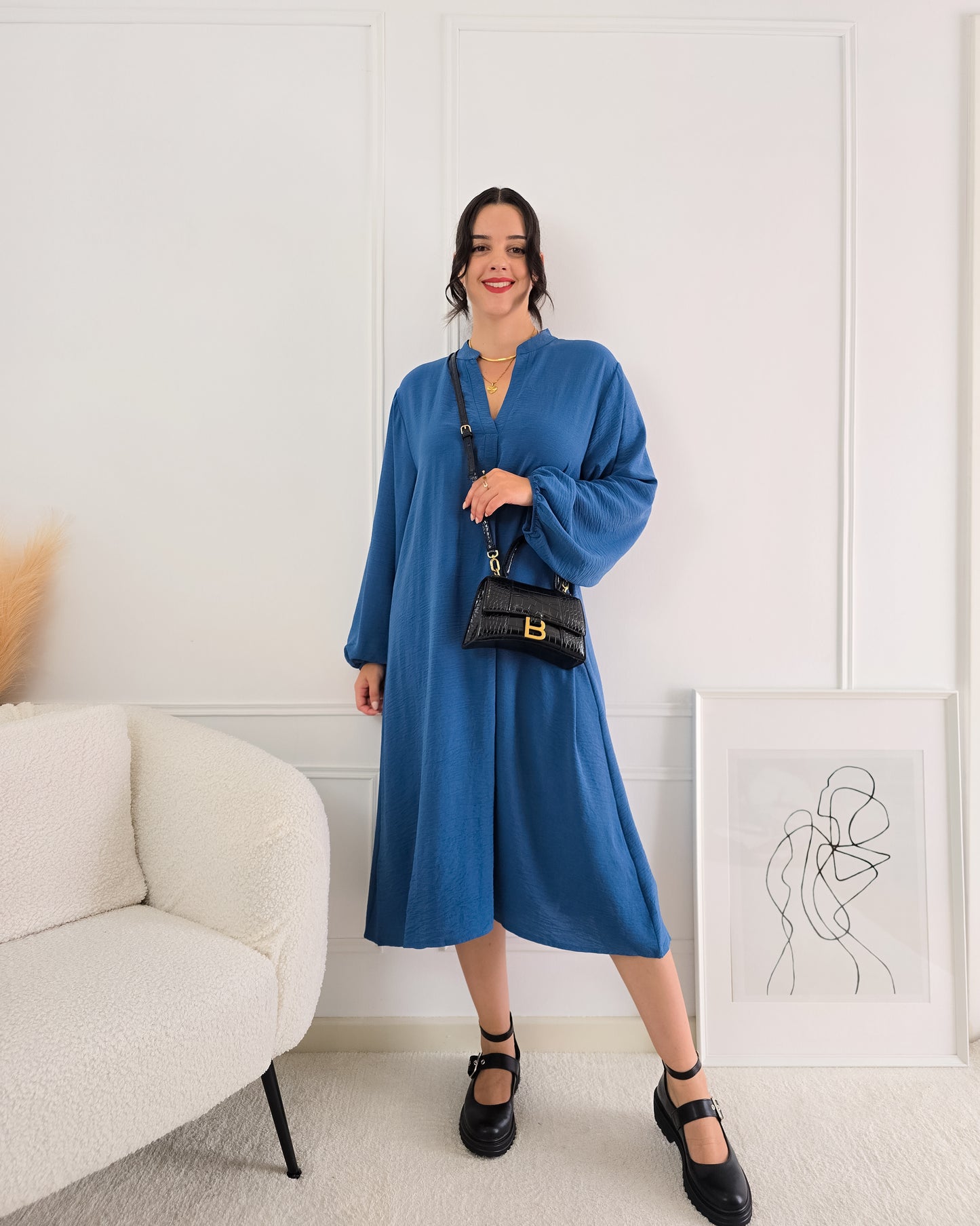 VESTIDO GILDA BLUE