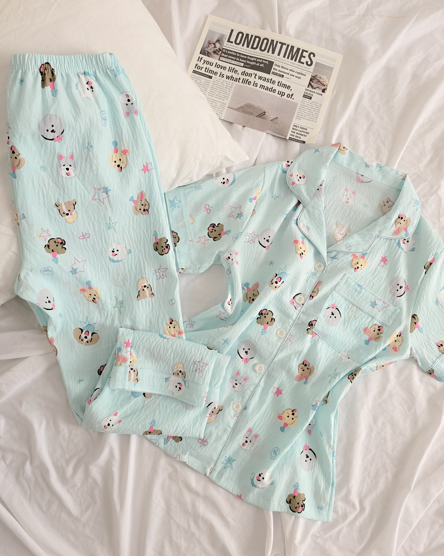 PIJAMA BERTA BLUE