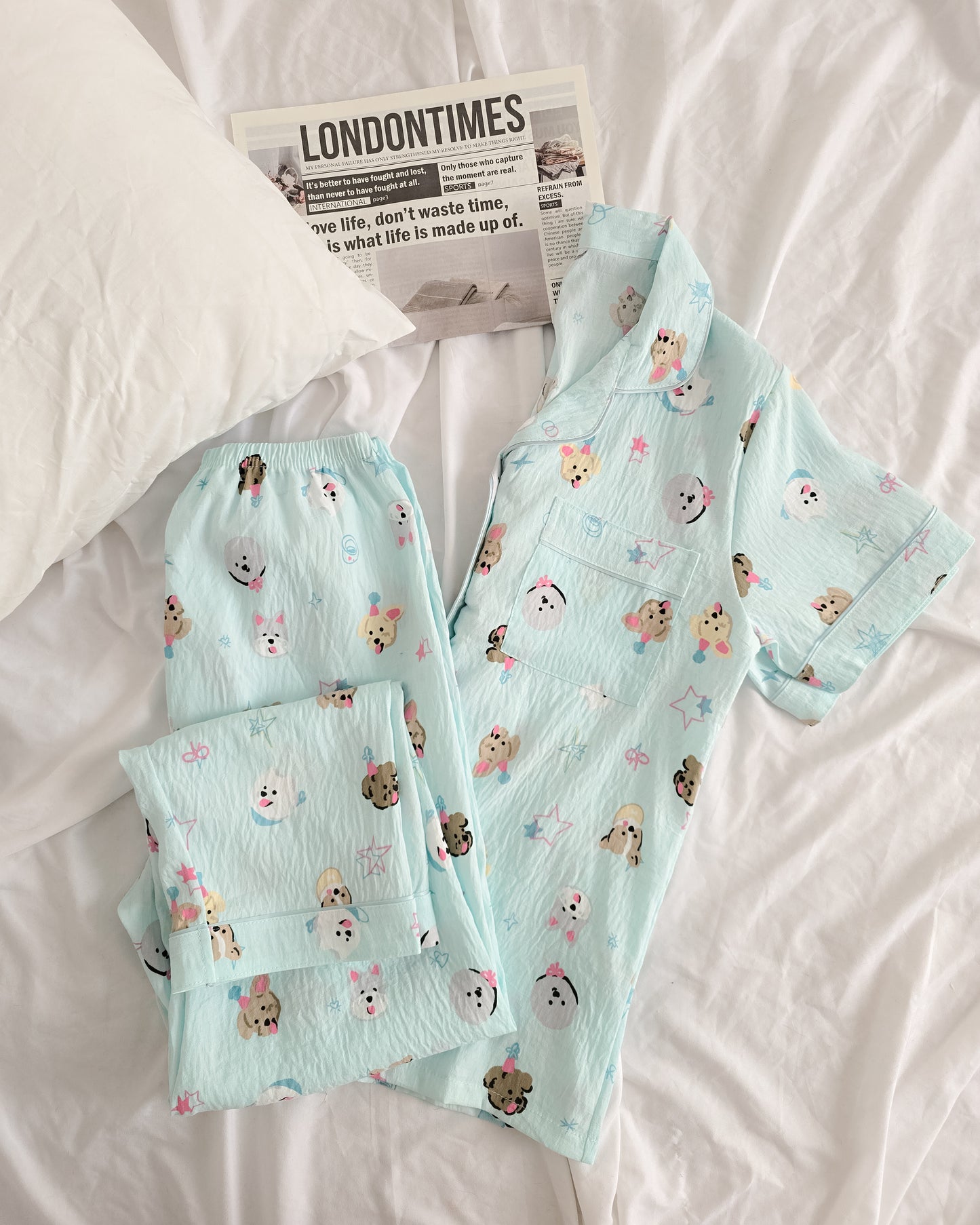 PIJAMA BERTA BLUE