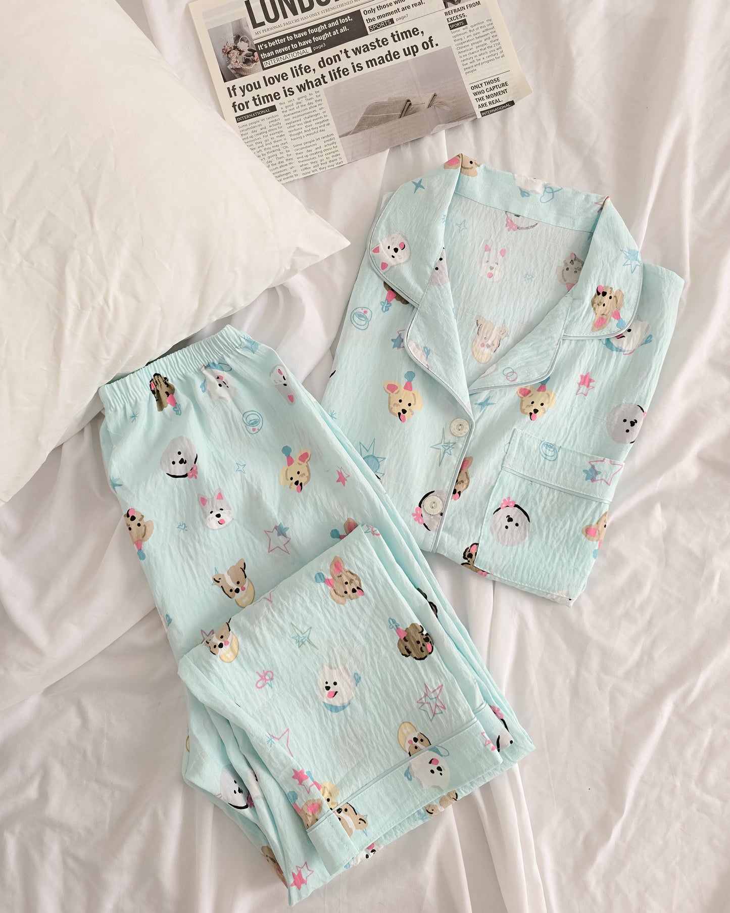 PIJAMA BERTA BLUE