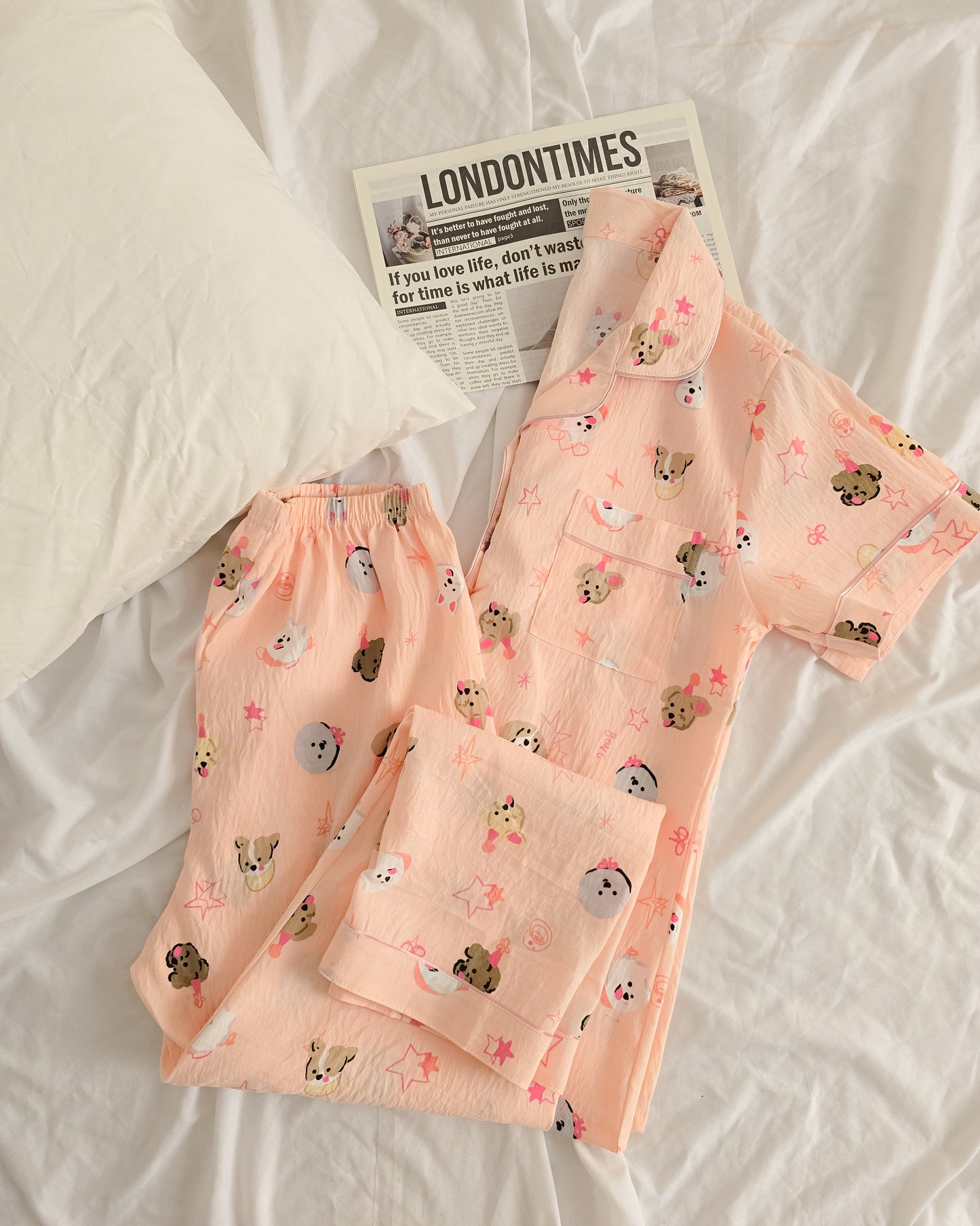 PIJAMA BERTA PINK