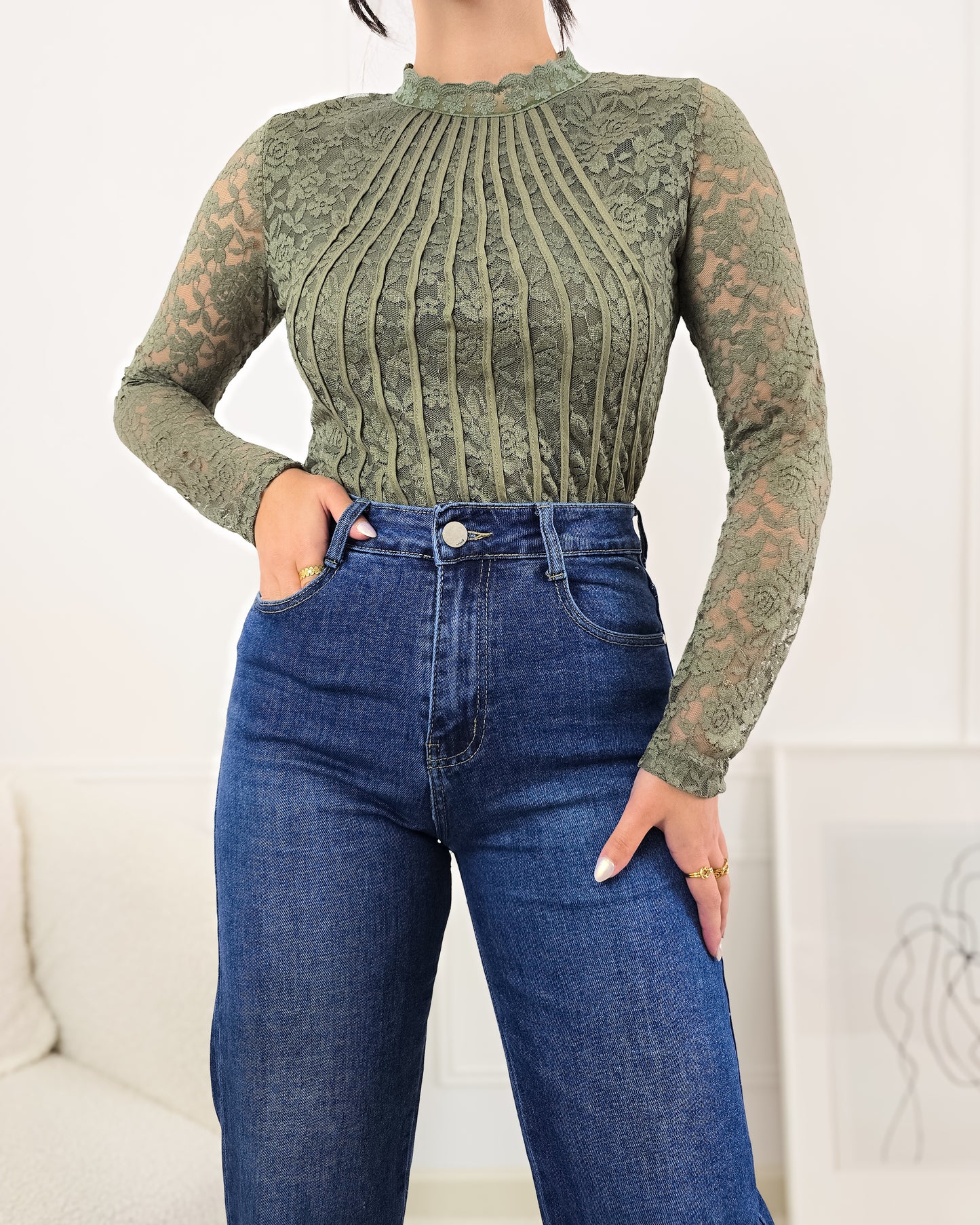 CAMISOLA ZAIDA GREEN