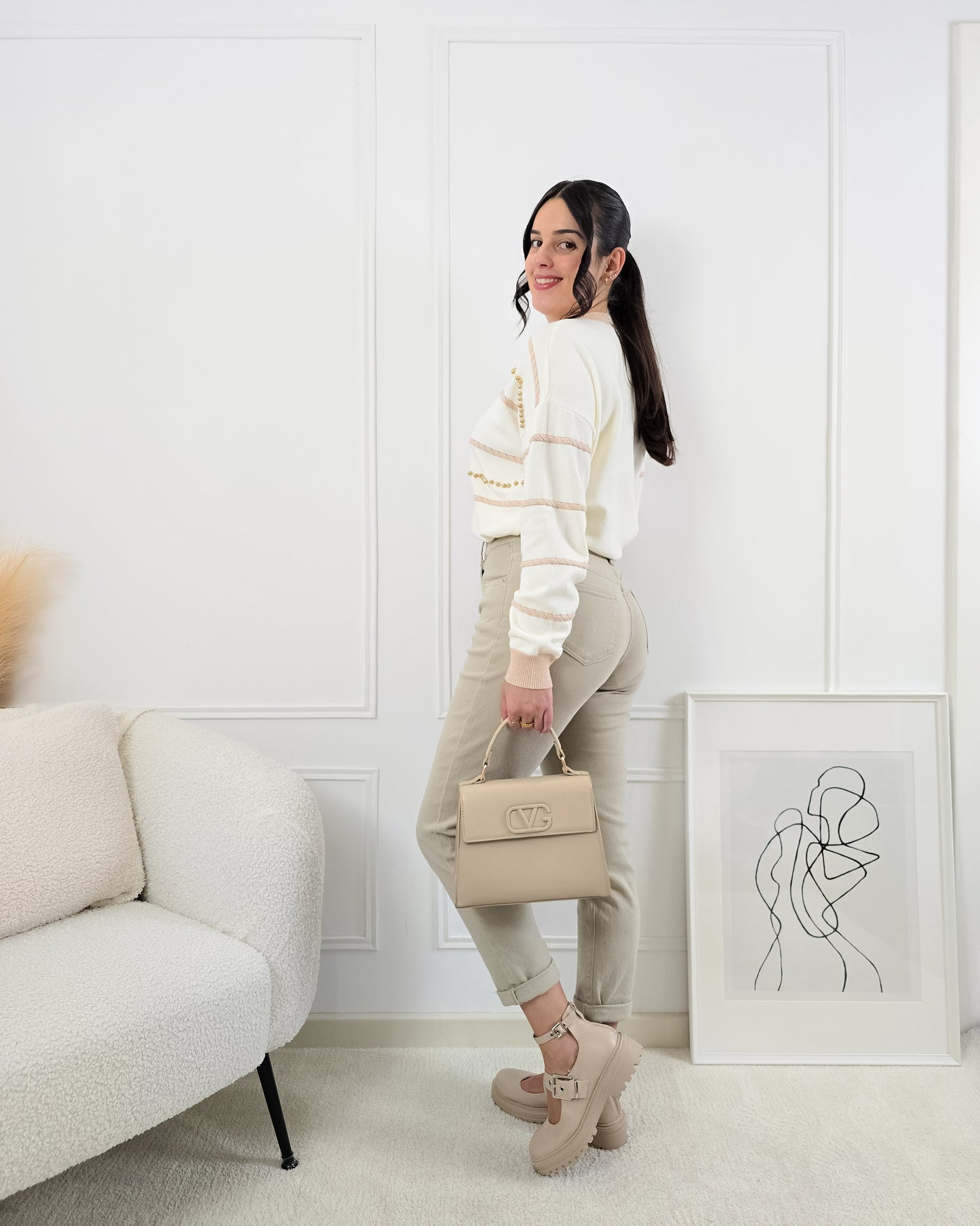CAMISOLA SONIA BEIGE