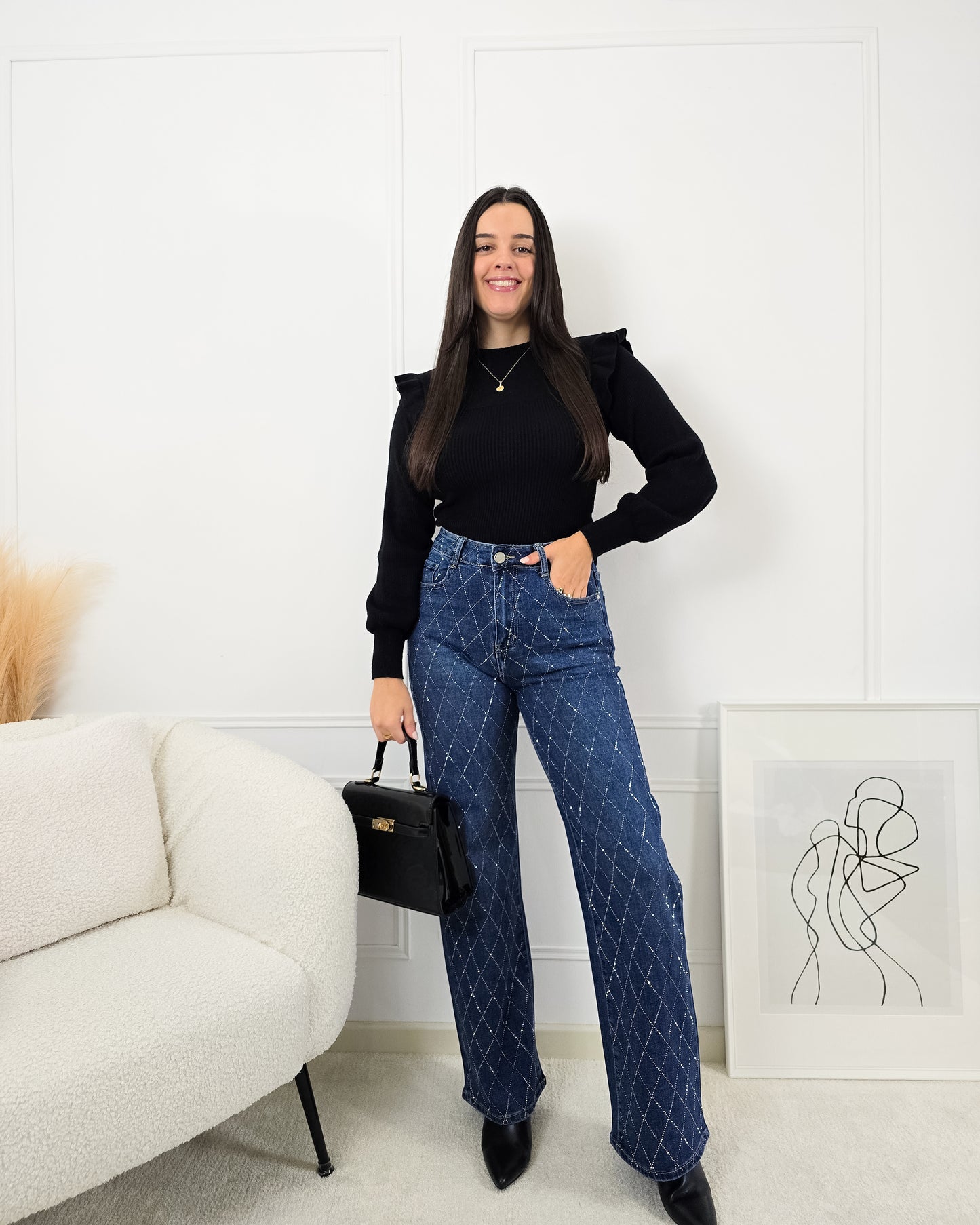 CAMISOLA GERTRUDES BLACK