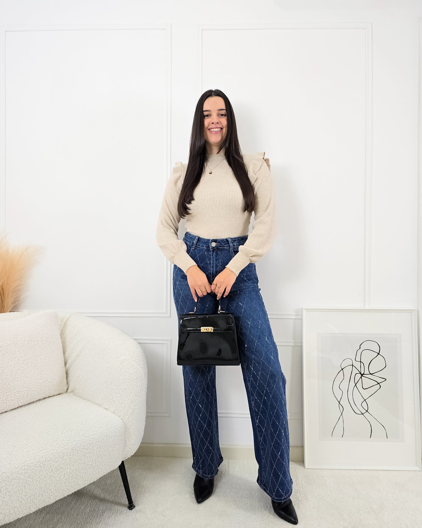 CAMISOLA GERTRUDES BEIGE