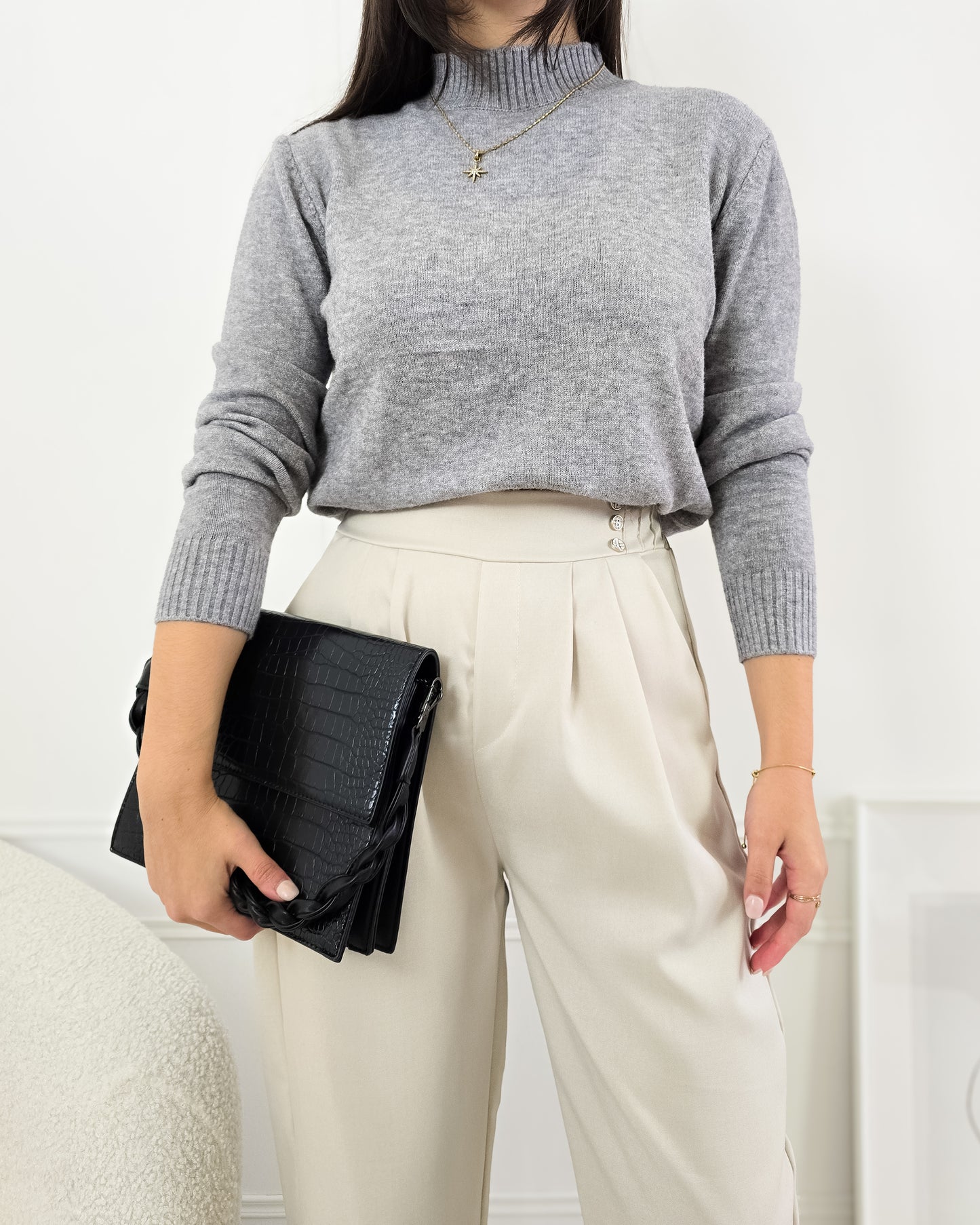 CALÇAS CARLOTA BEIGE