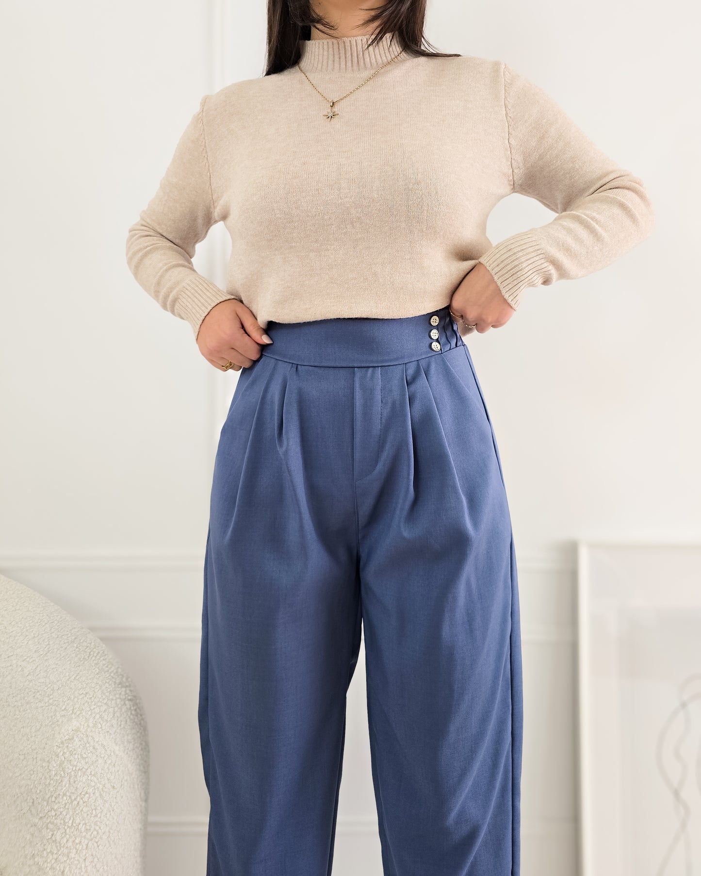 CALÇAS CARLOTA BLUE