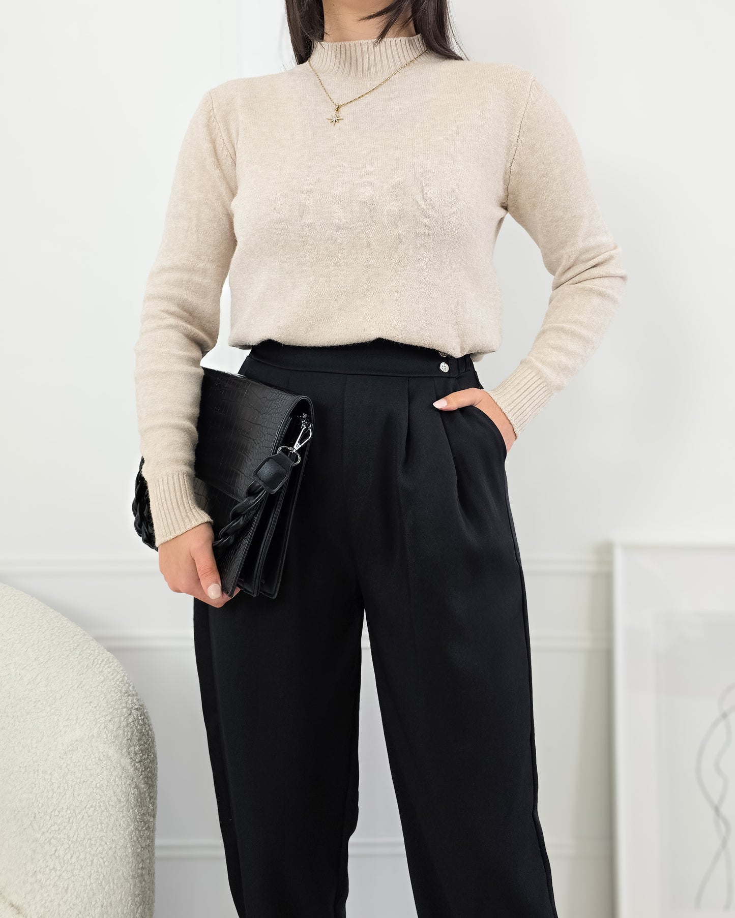 CALÇAS CARLOTA BLACK