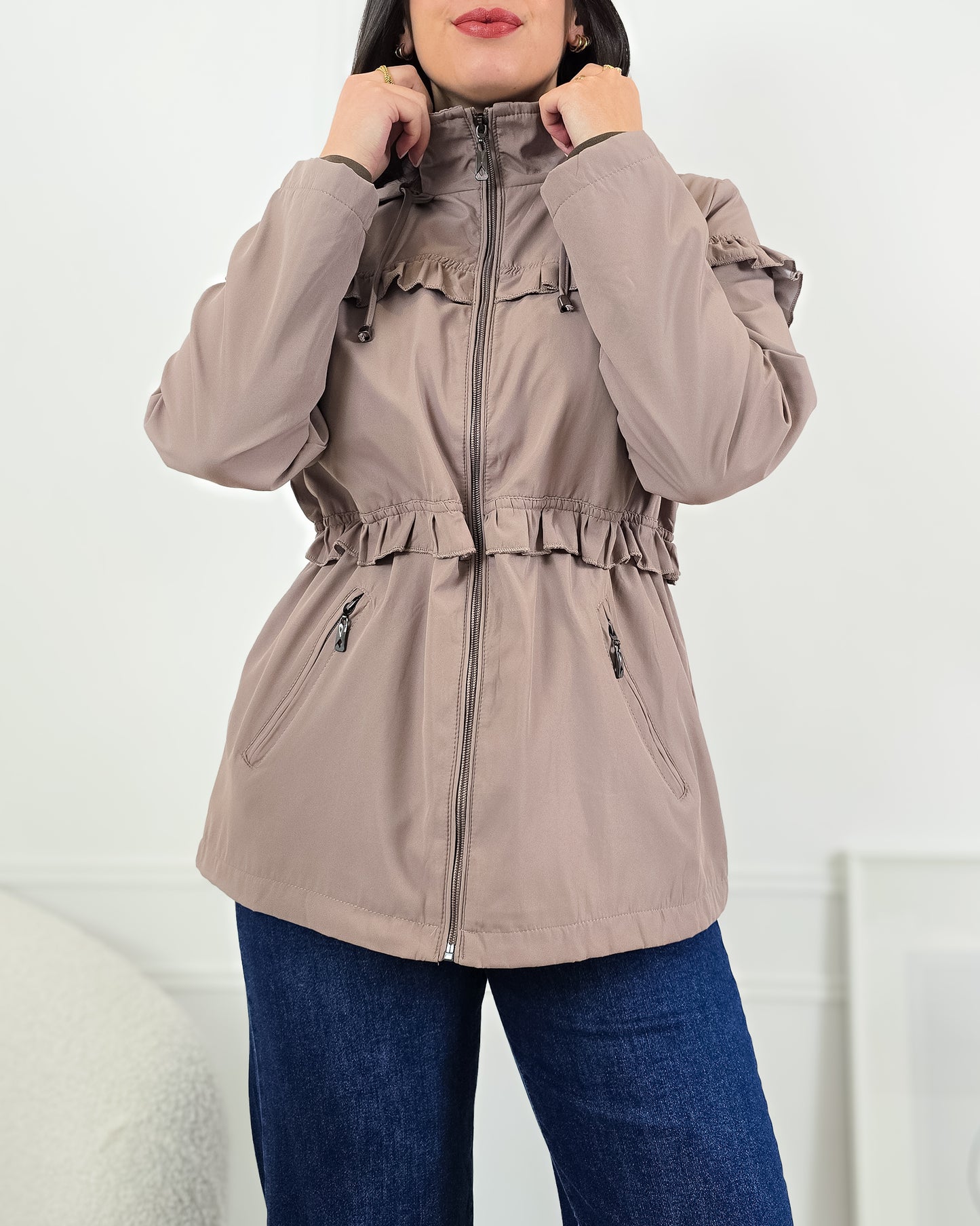 PARKA SOFIA BROWN