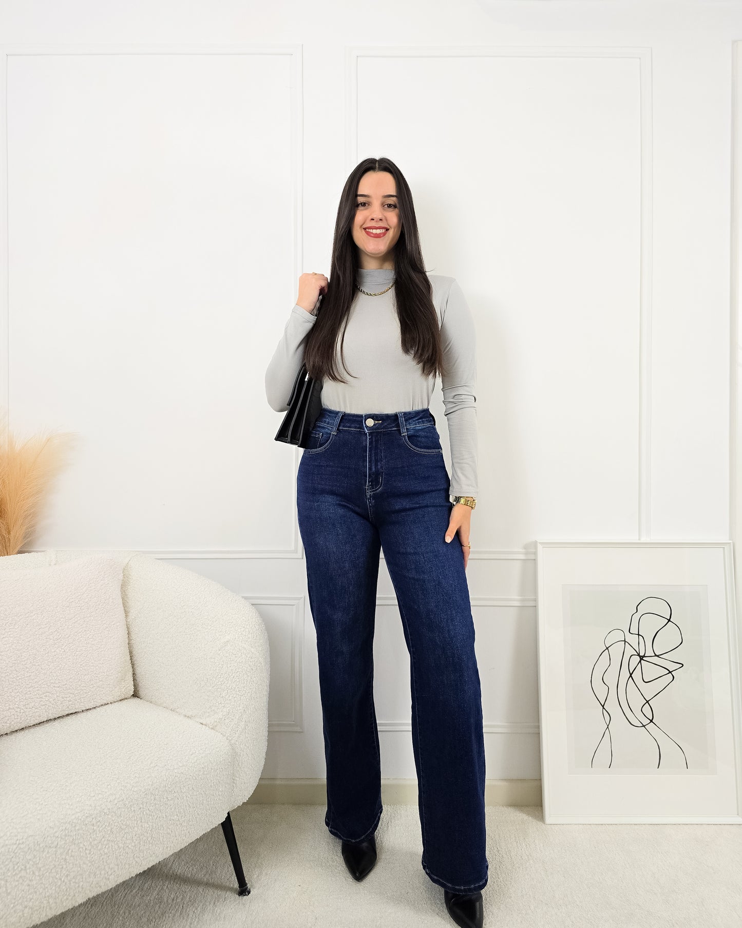 CAMISOLA LICRA CINZA CLARO (cardada)