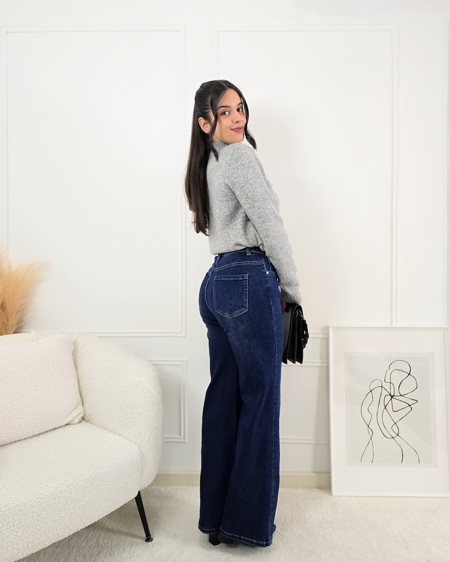 CASACO ALFREDA CINZA CLARO