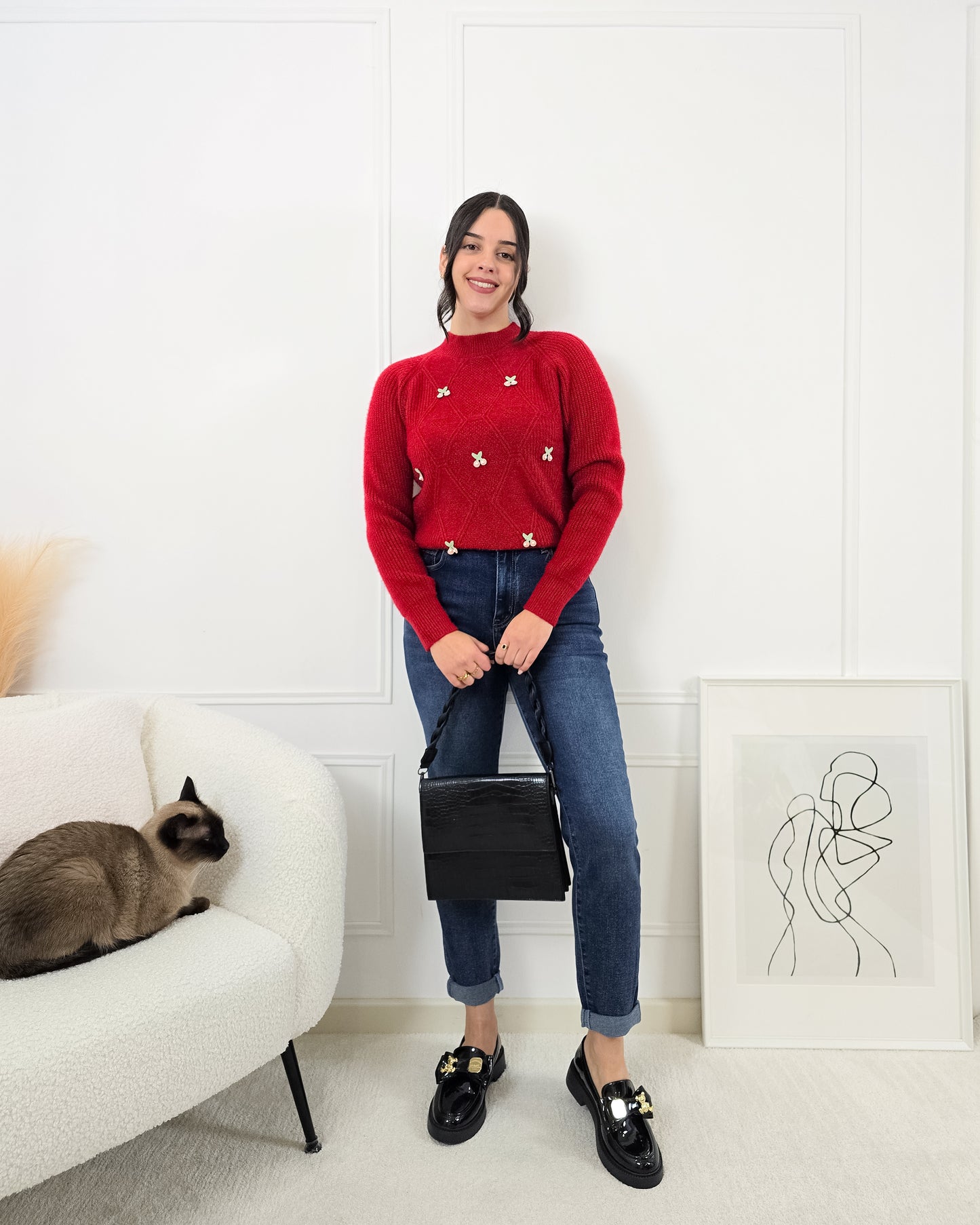 CAMISOLA CEREJA VERMELHO