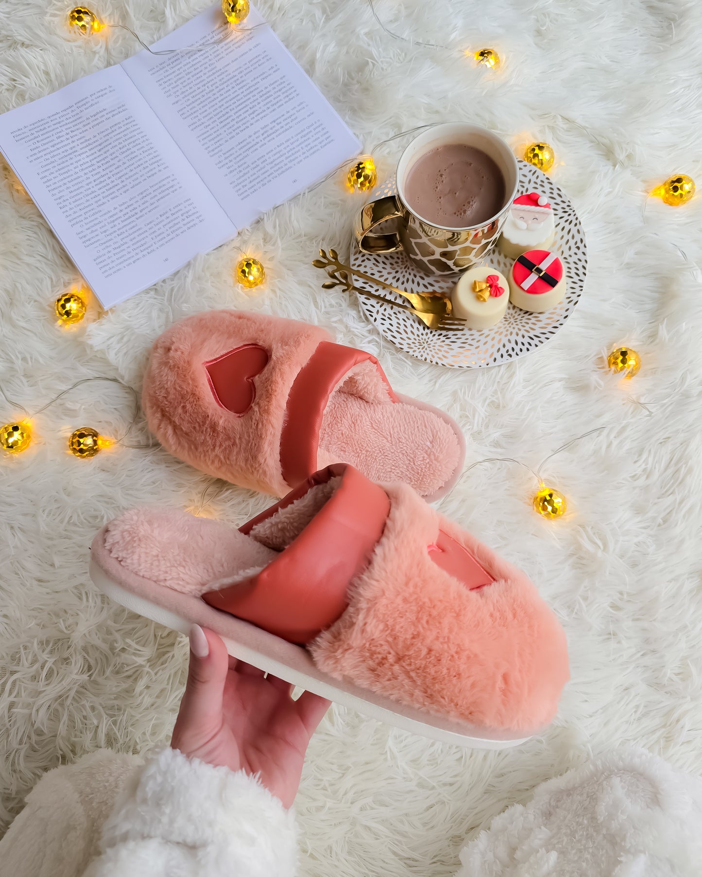 CHINELOS CORAÇÃO CORAL