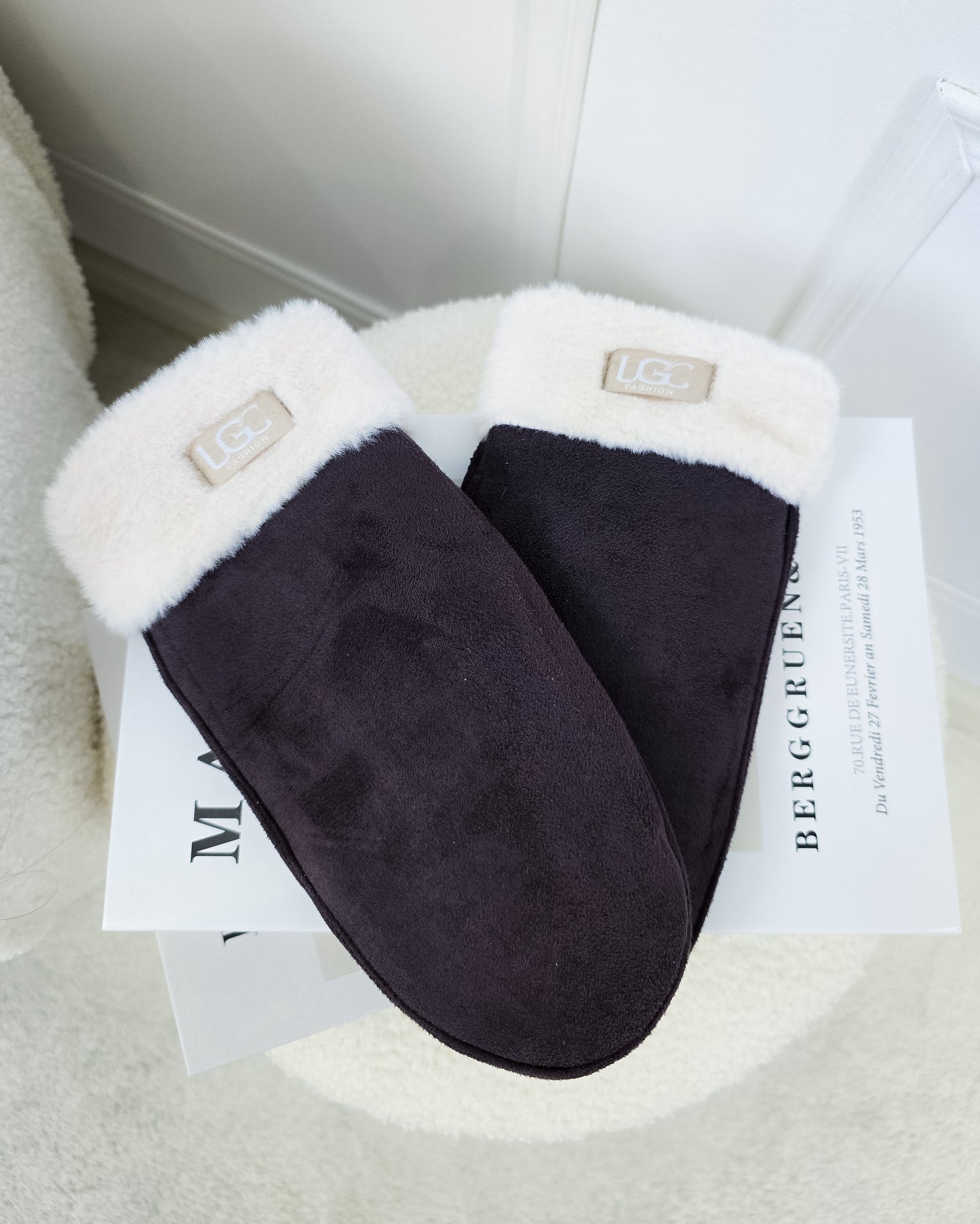 LUVAS CINZA/BRANCO